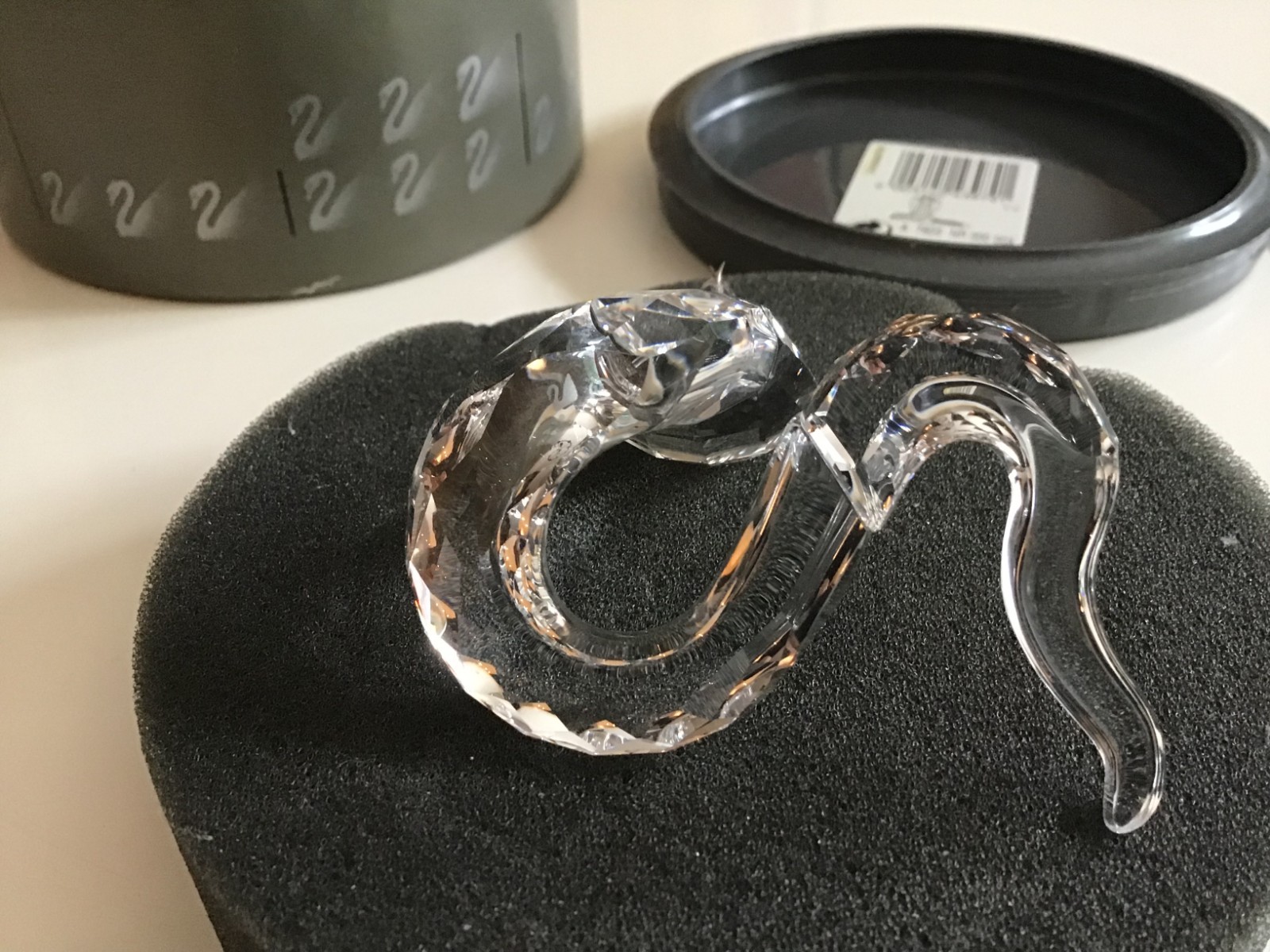 Swarovski Cobra Welcome Year Of The Snake Figurine 7603 NR 000 003