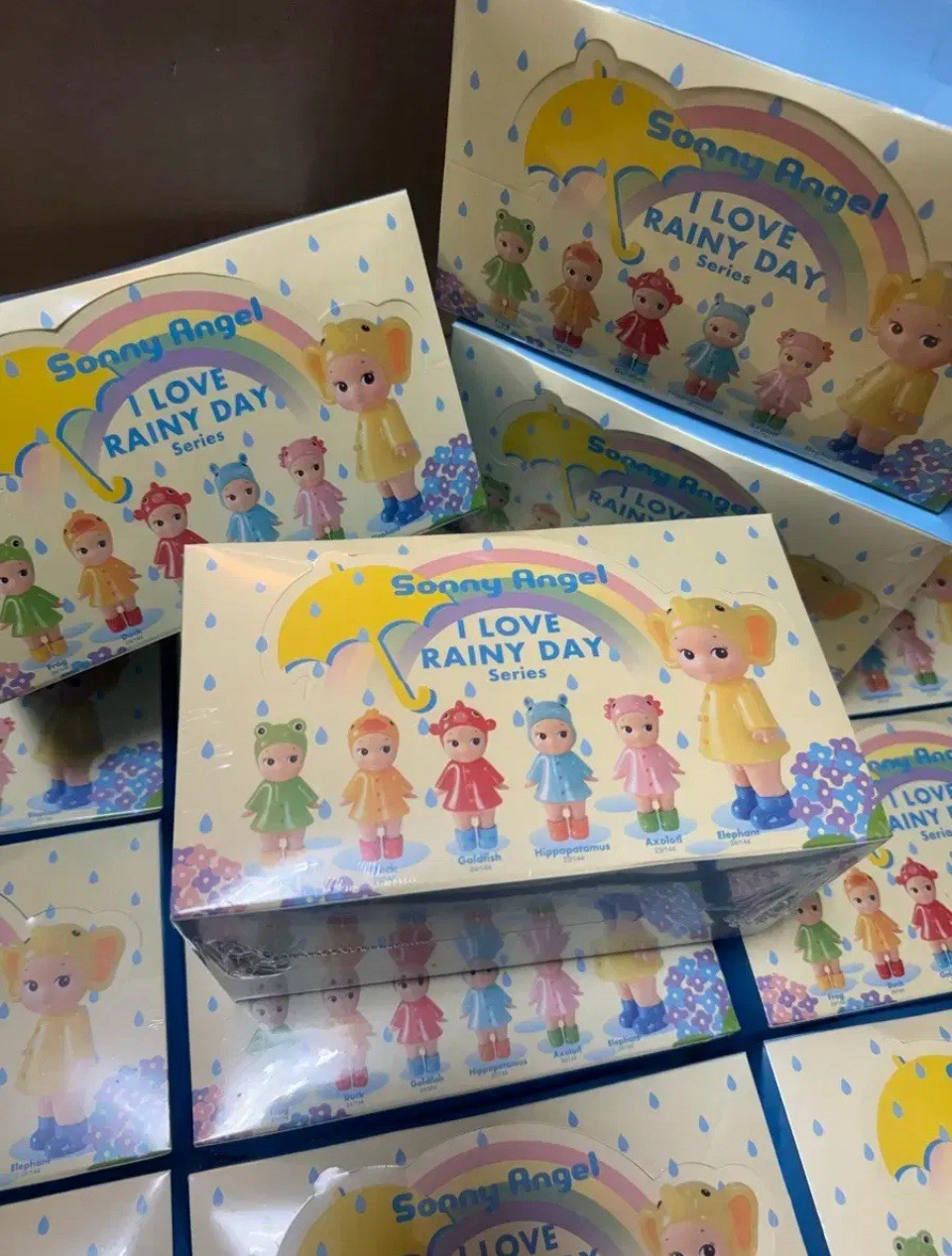 sonny angel i love rainy day series Full Box 6 Unit Brand New Condition