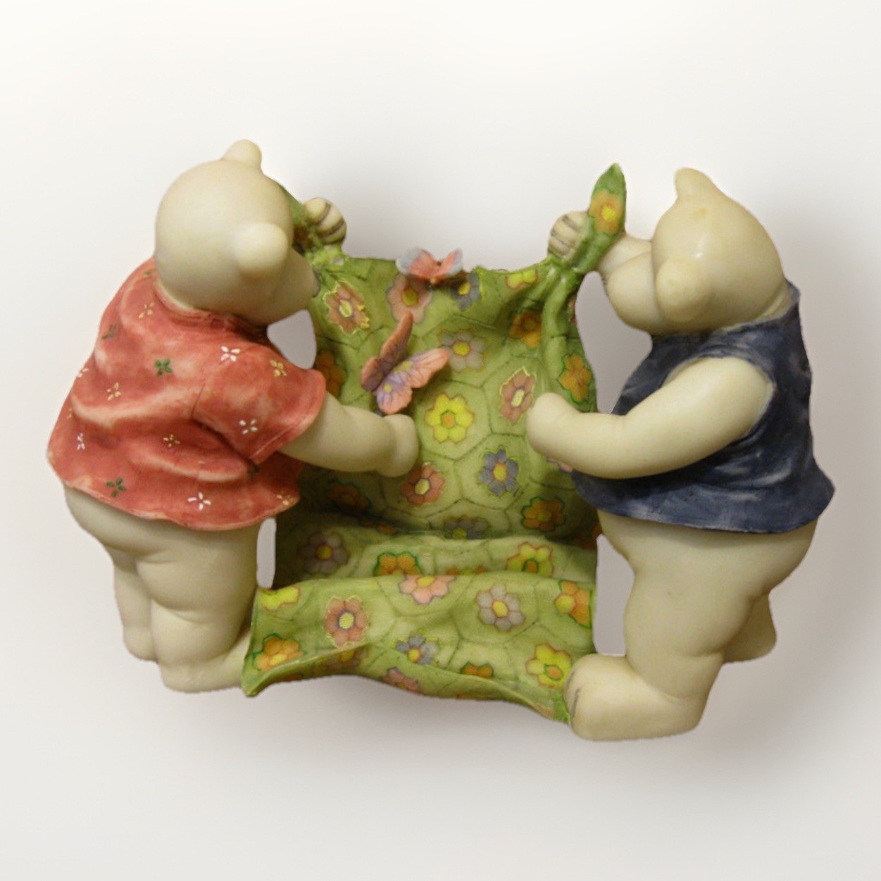 Vintage Boyds TENDER TIMES VANESSA & SHASTA BLUE “The Patchwork of Friendship”