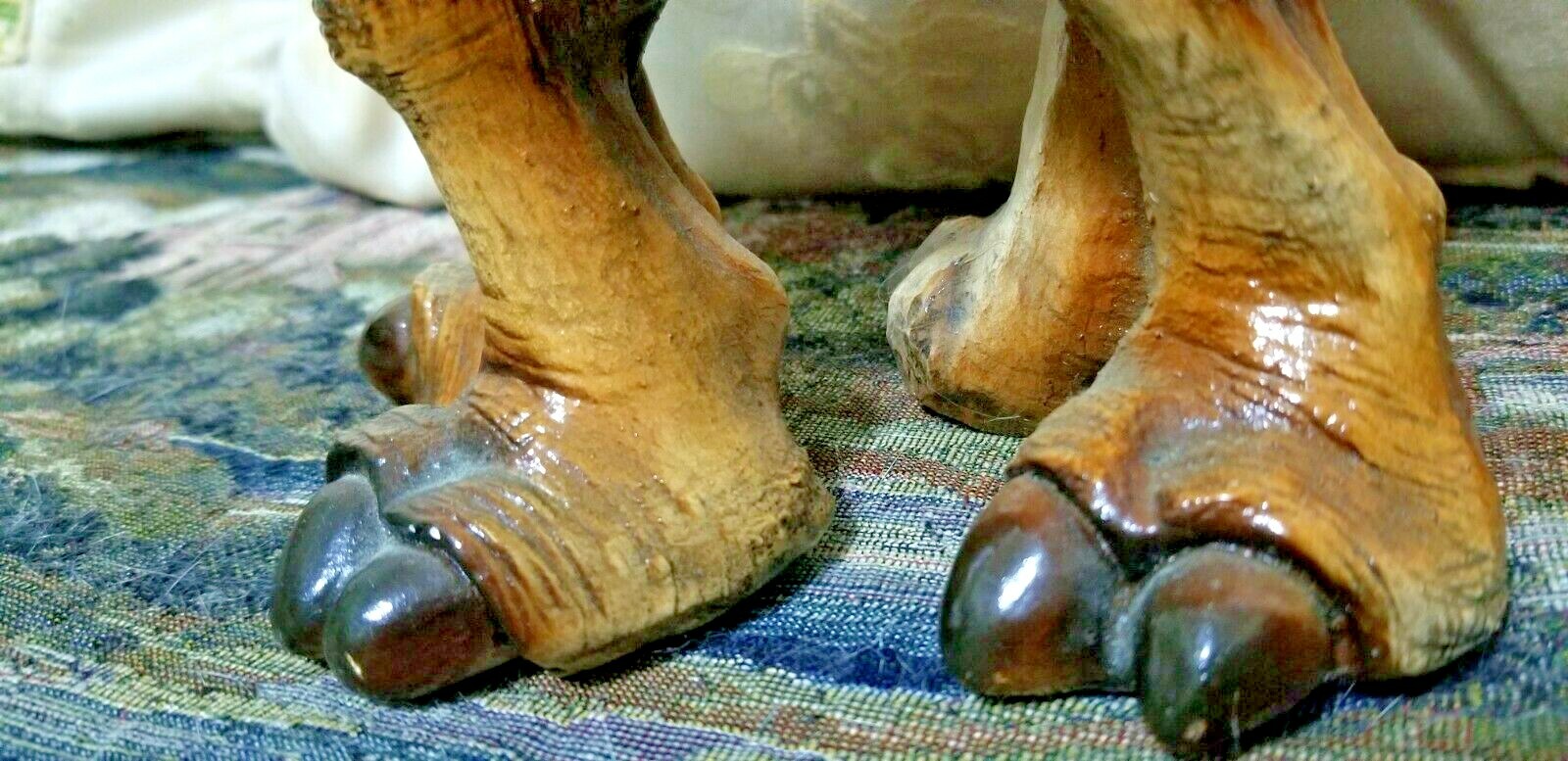 Resin Camel. Figurine. 8” tall, 8.5” wide. New