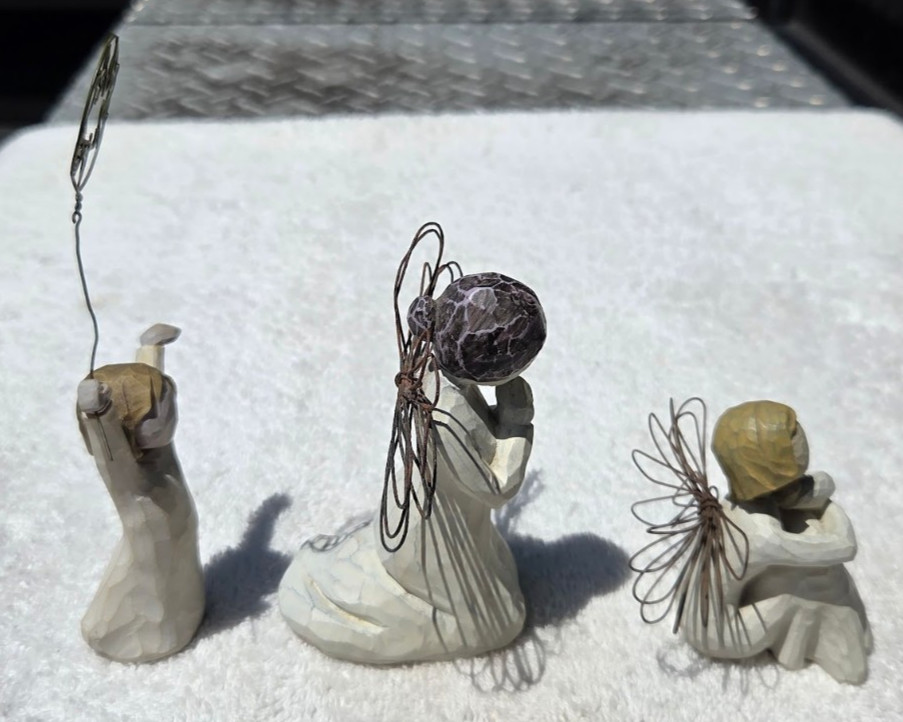 Willow Tree Figurine Lot of 6 Birthday Girl Irish Charm Angel Healing Prayer