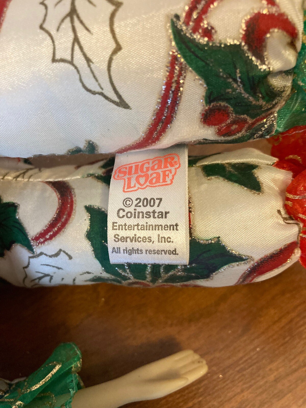 Sugar Loaf Classiques 2007 17″ Plush Christmas Poinsettia Harlequin Jester Clown