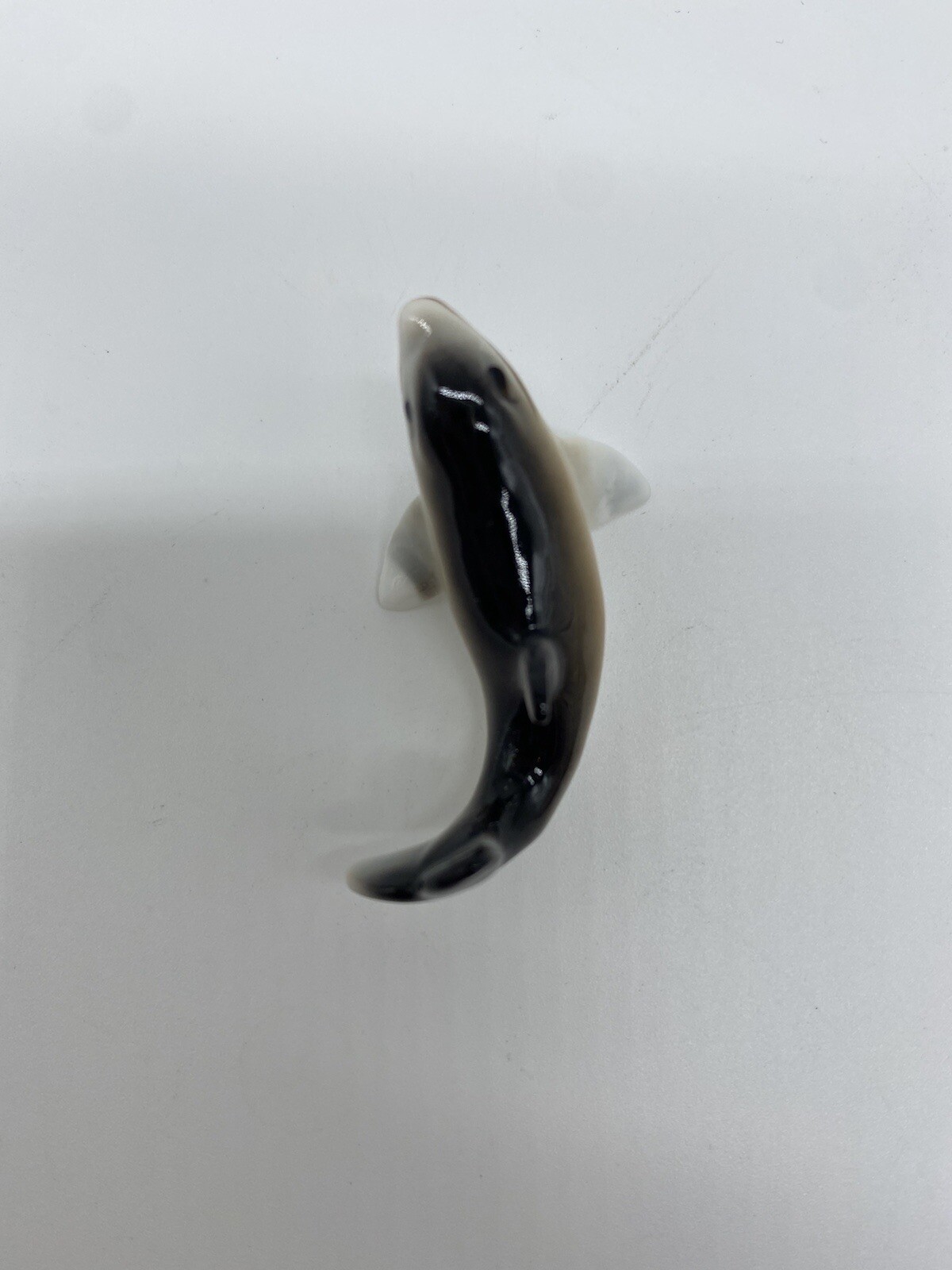 DOLPHIN Vintage Miniature Bone China Figurine Marine Sea Life Japan 1.5 inch