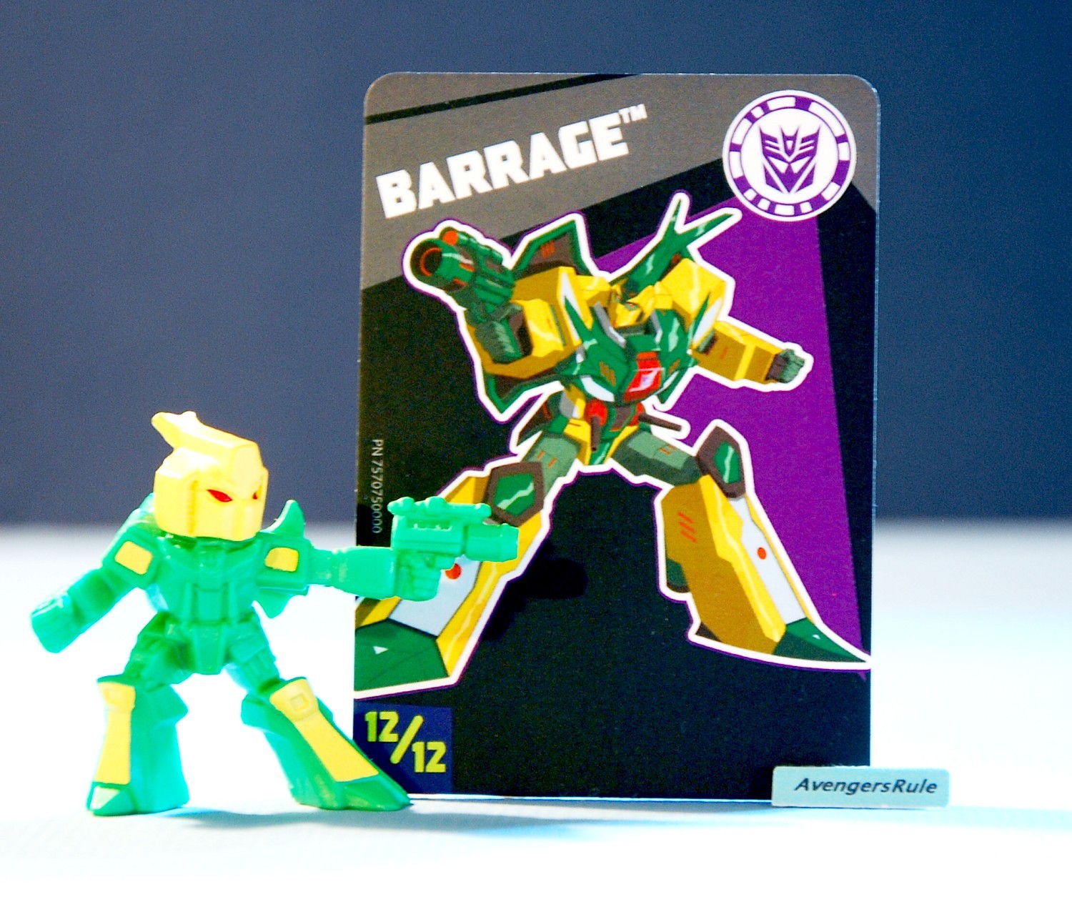 Transformers Tiny Titans Series 6 Robots in Disguise 12/12 Barrage