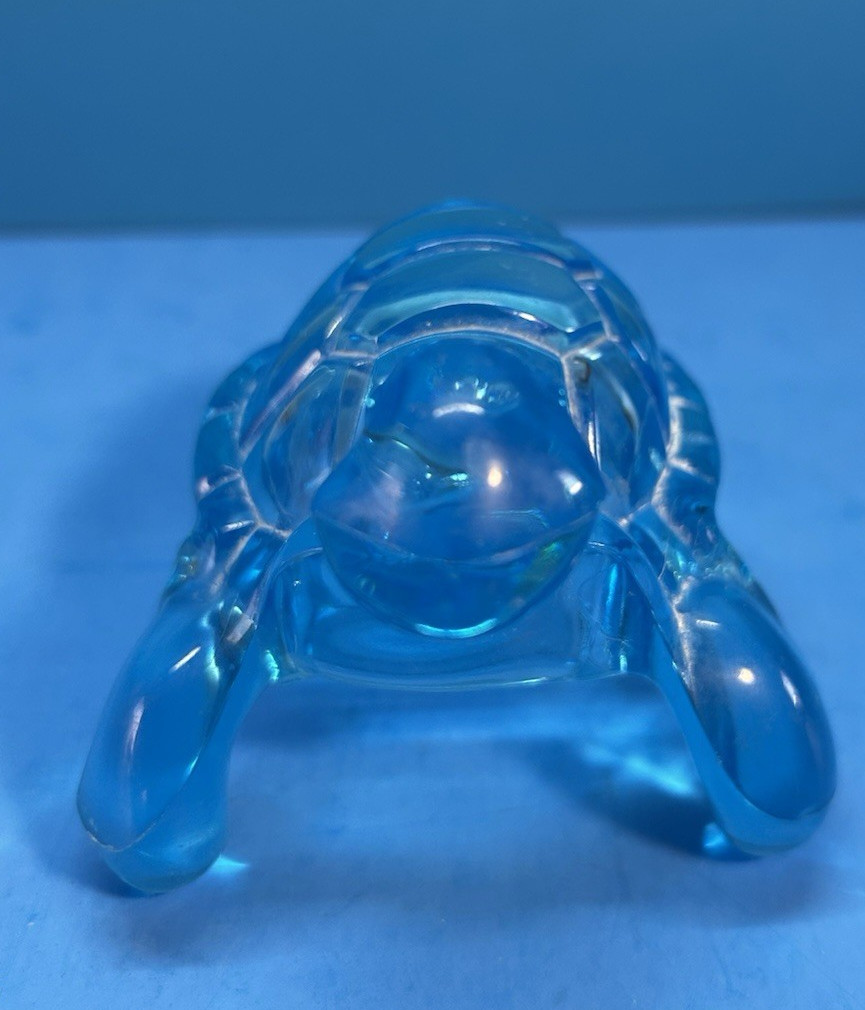 blue Acrylic Turtle Figure 5″x3.5″ x 3″