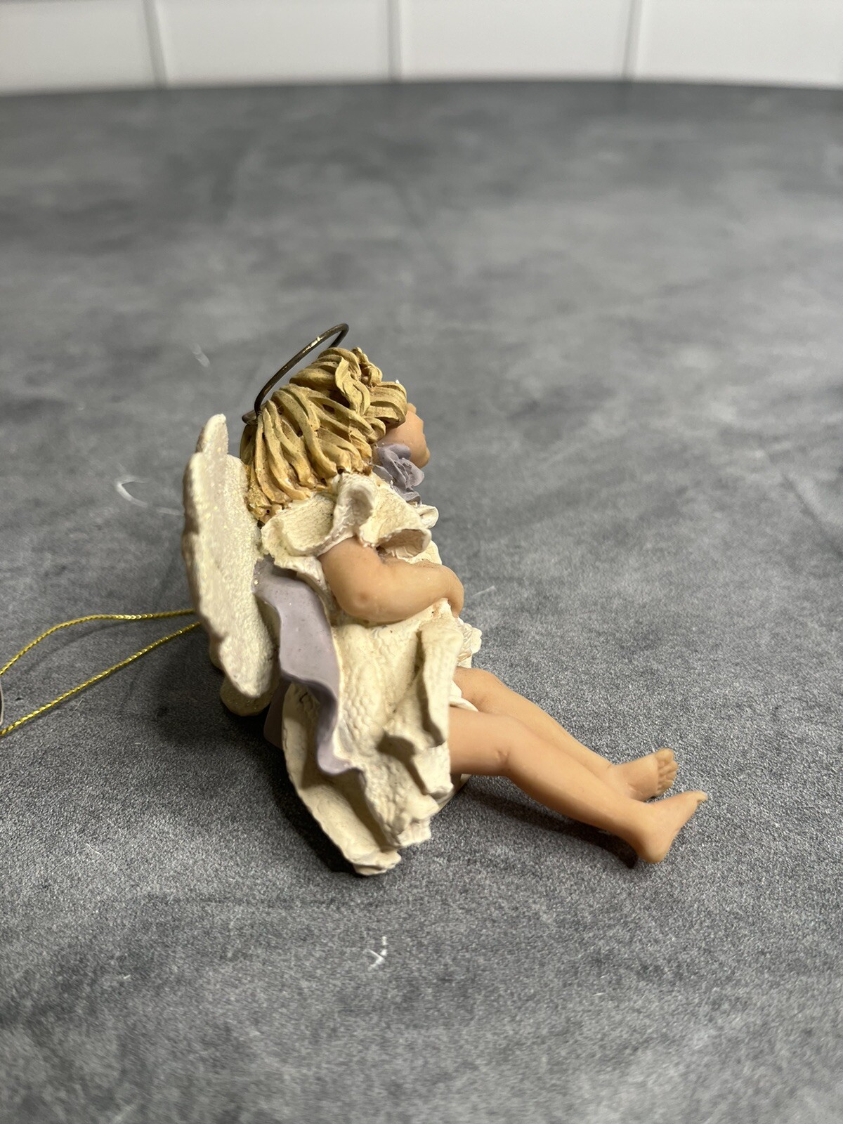 Vintage Heaven Sent Angel Signed Deb Wood Innovation 2002
