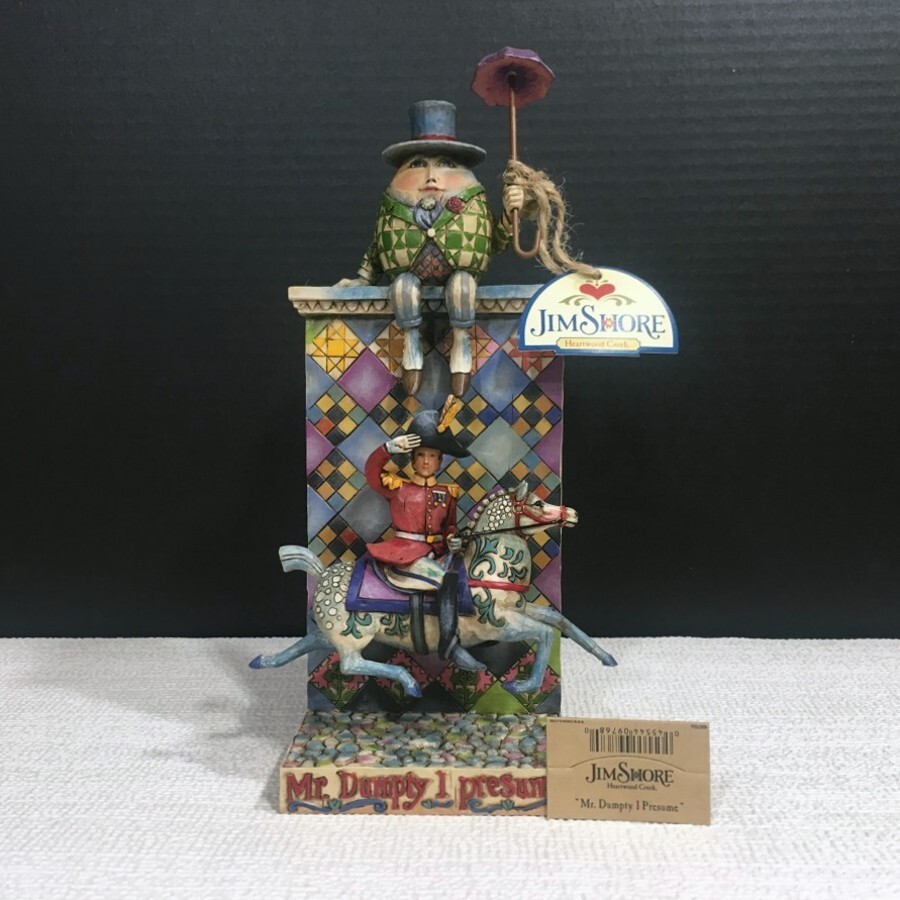 Jim Shore Heartwood Creek 4007016 HUMPTY DUMPTY Resin Figurine, Retired, NIB