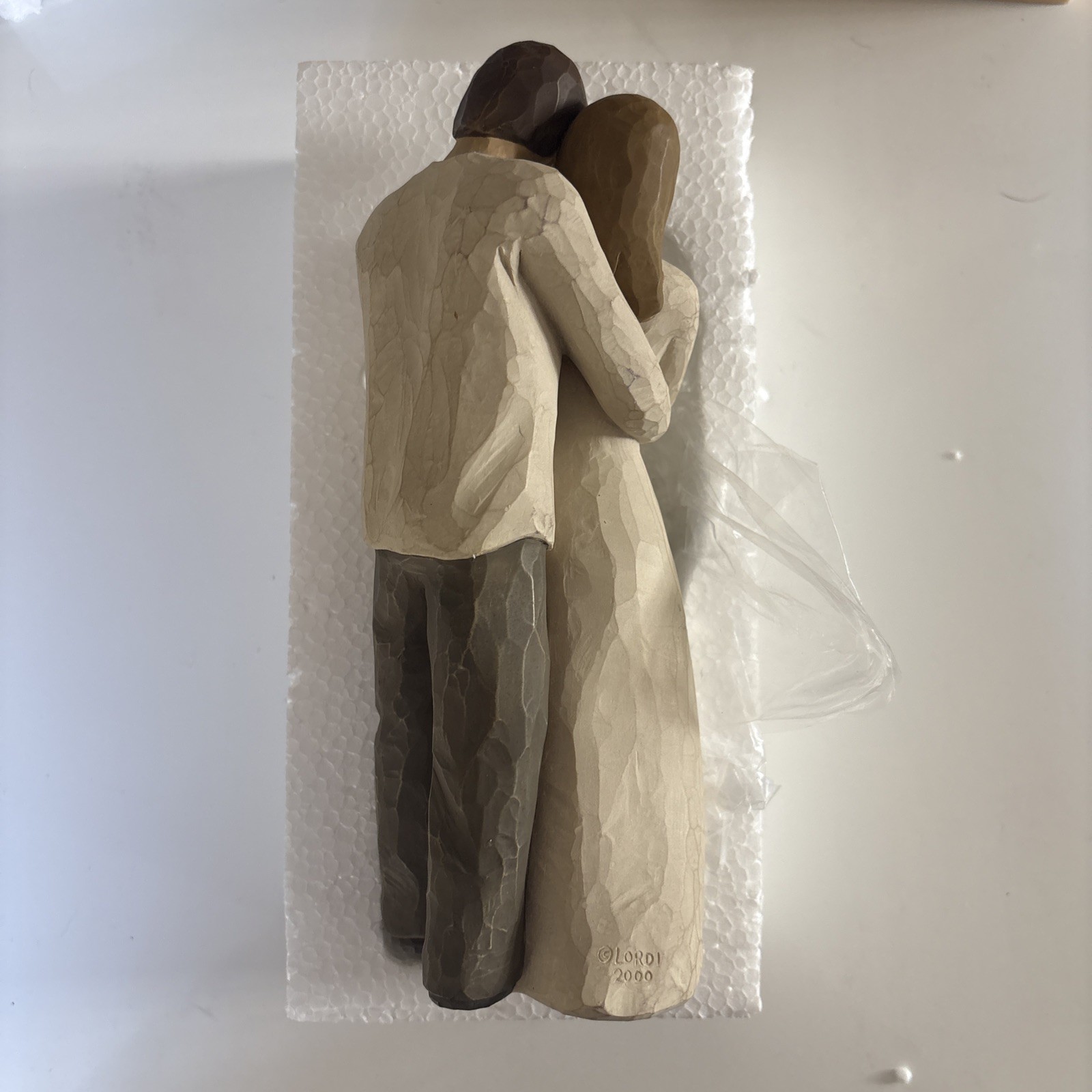 2000 DEMDACO Willow Tree Susan Lordi Together Sculpted Figure Figurine
