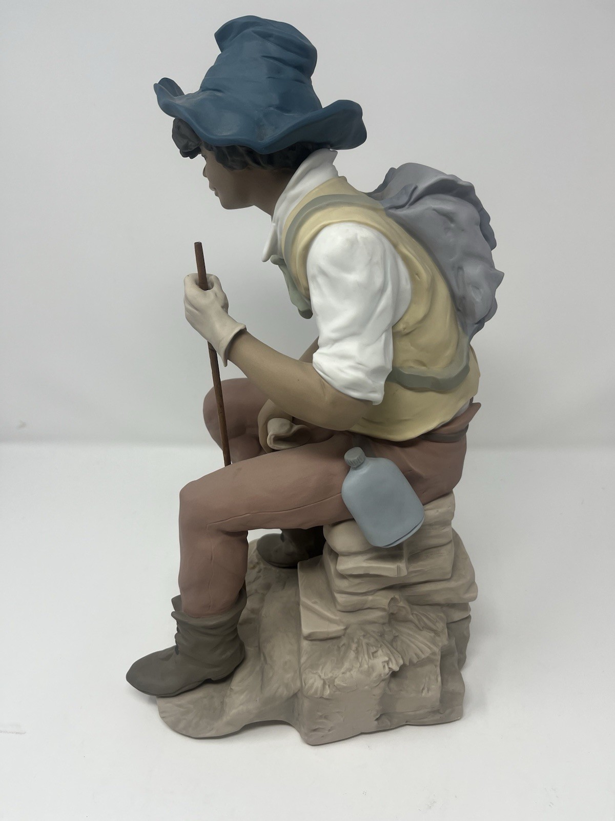 LLADRO “The Journey” Boy Figurine Goyesca 13700 Limited Edition Retired w/ Box