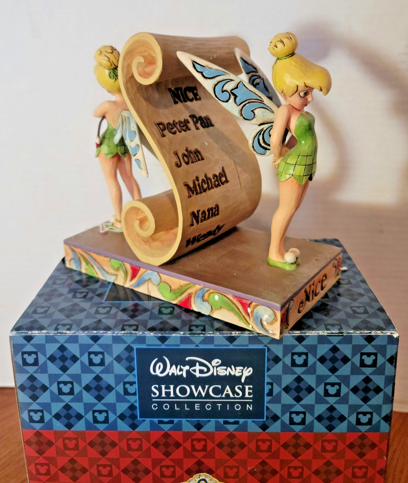 Jim Shore Disney Tinker Bell Have You Been Naughty Or Nice Figurine