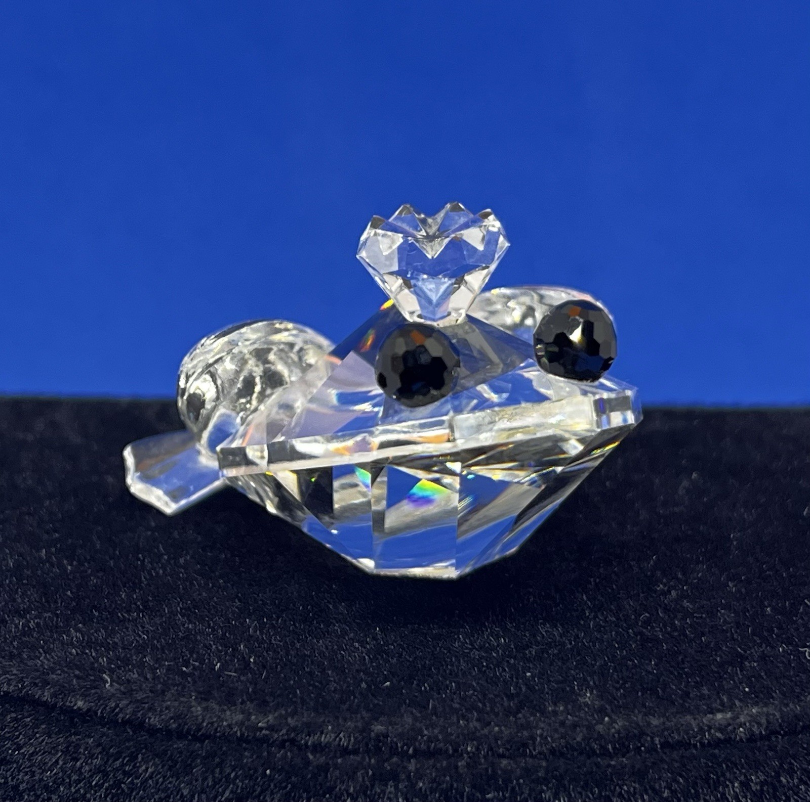 Swarovski Frog Prince w/Black Eyes “Beauties Of The Lake Variation 2 – No Box