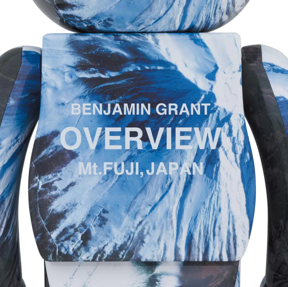 Medicom Toy BE@RBRICK – Benjamin Grant “OVERVIEW” FUJI 1000% Bearbrick Bear Bric