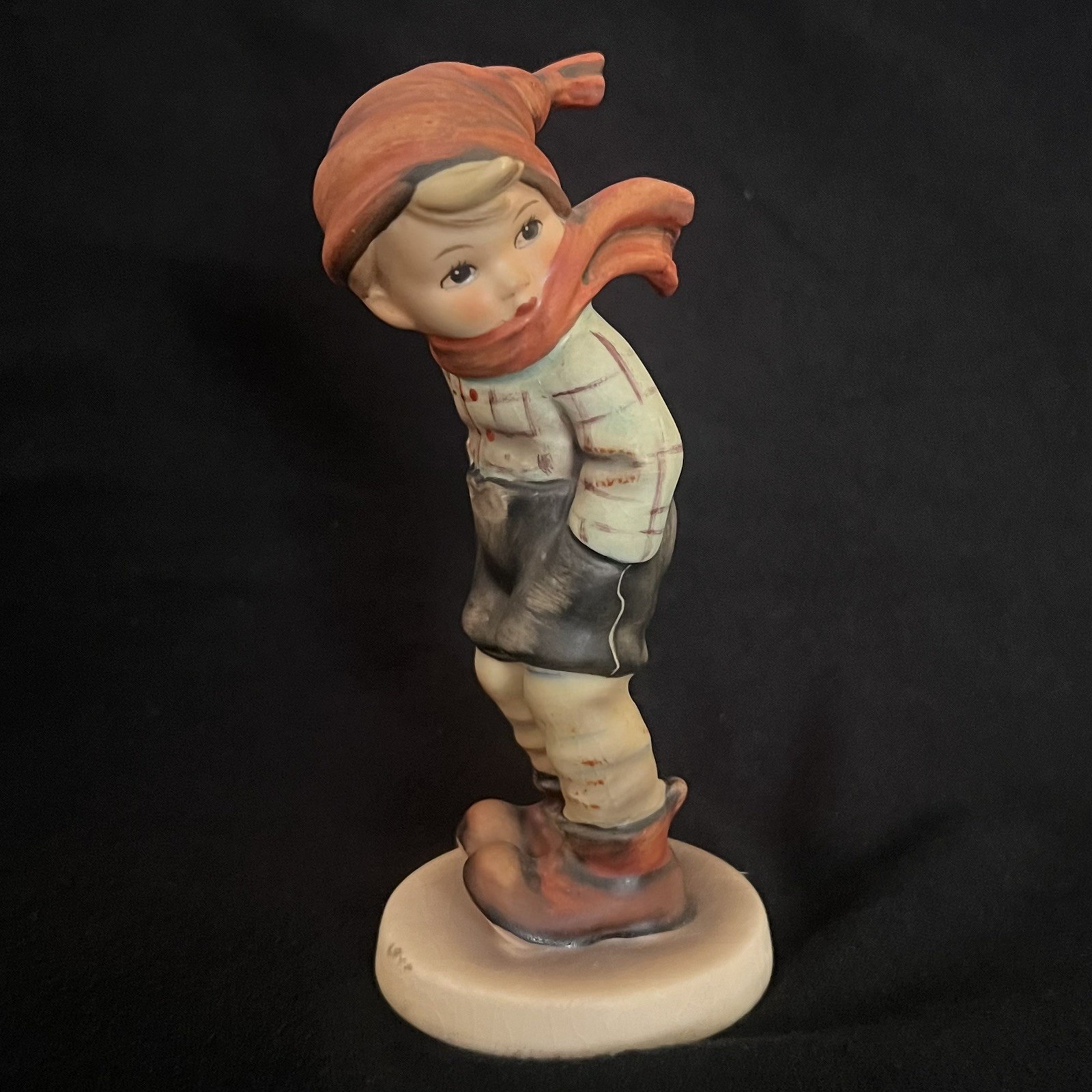 Vintage Goebel Hummel Figurine “March Winds” #43 W Germany 5 1/2″ Tall