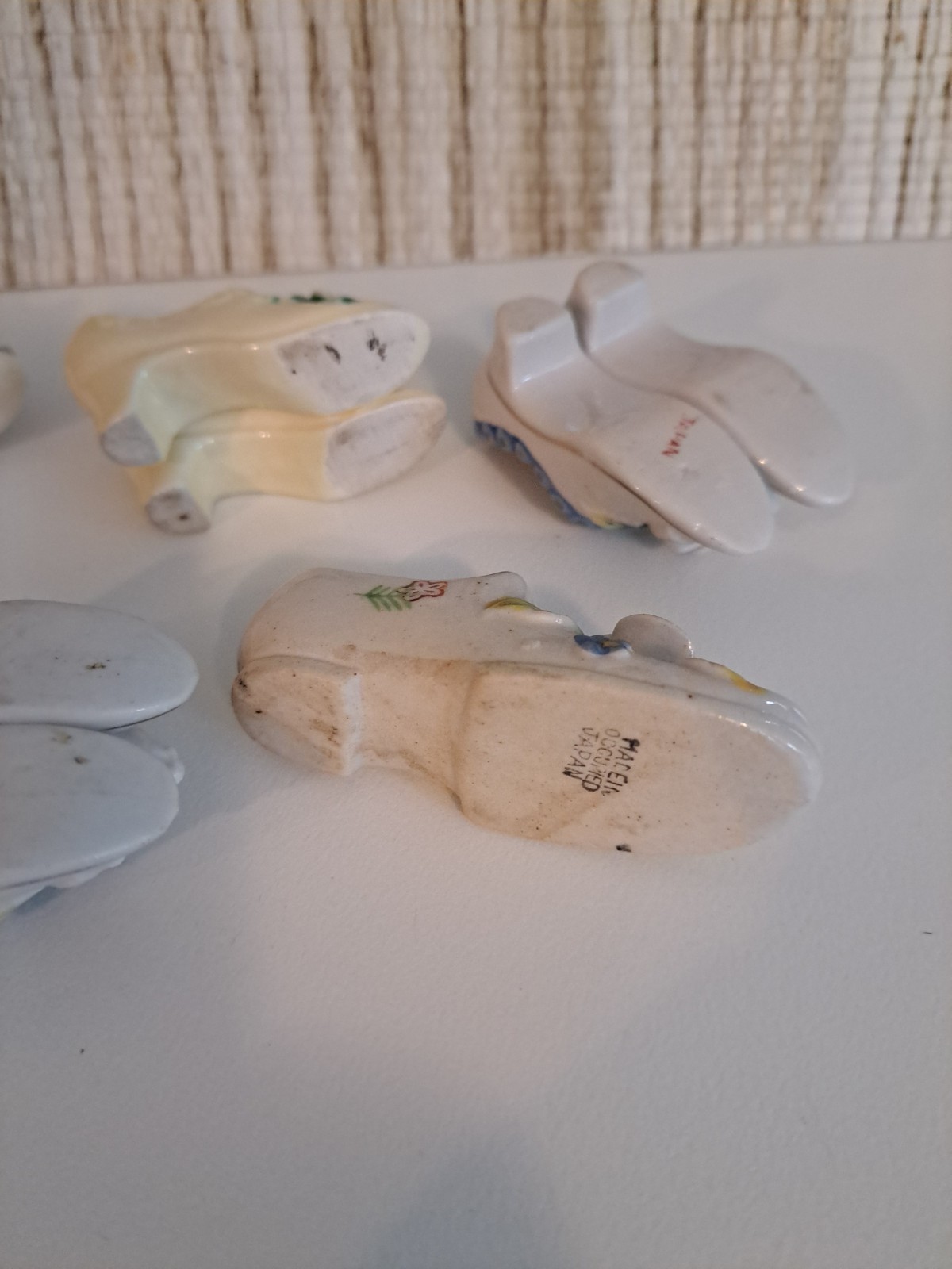 Lot of 6~Vintage Small Shoe Collectibles – multi-colors 🎀