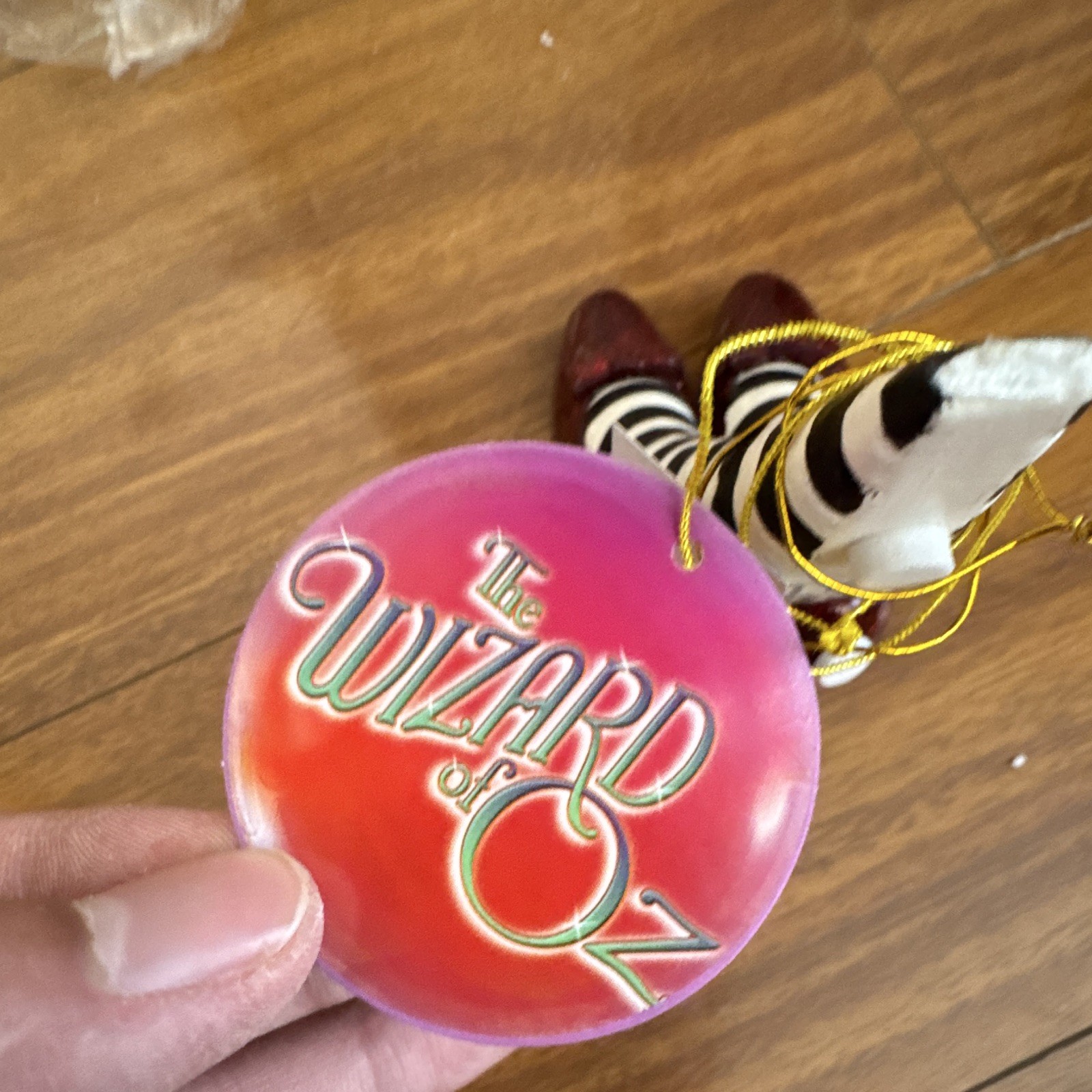 Wizard of Oz Doorstop Wicked Witch of the East Legs Red Slippers #1842 Westland