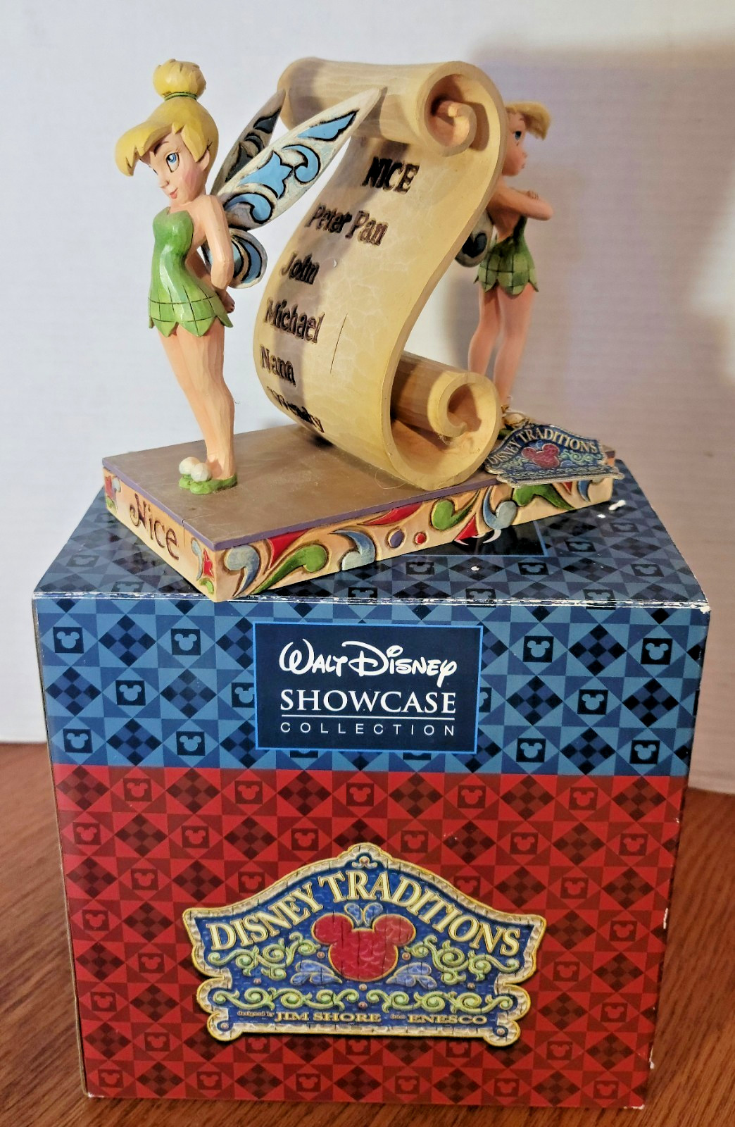 Jim Shore Disney Tinker Bell Have You Been Naughty Or Nice Figurine