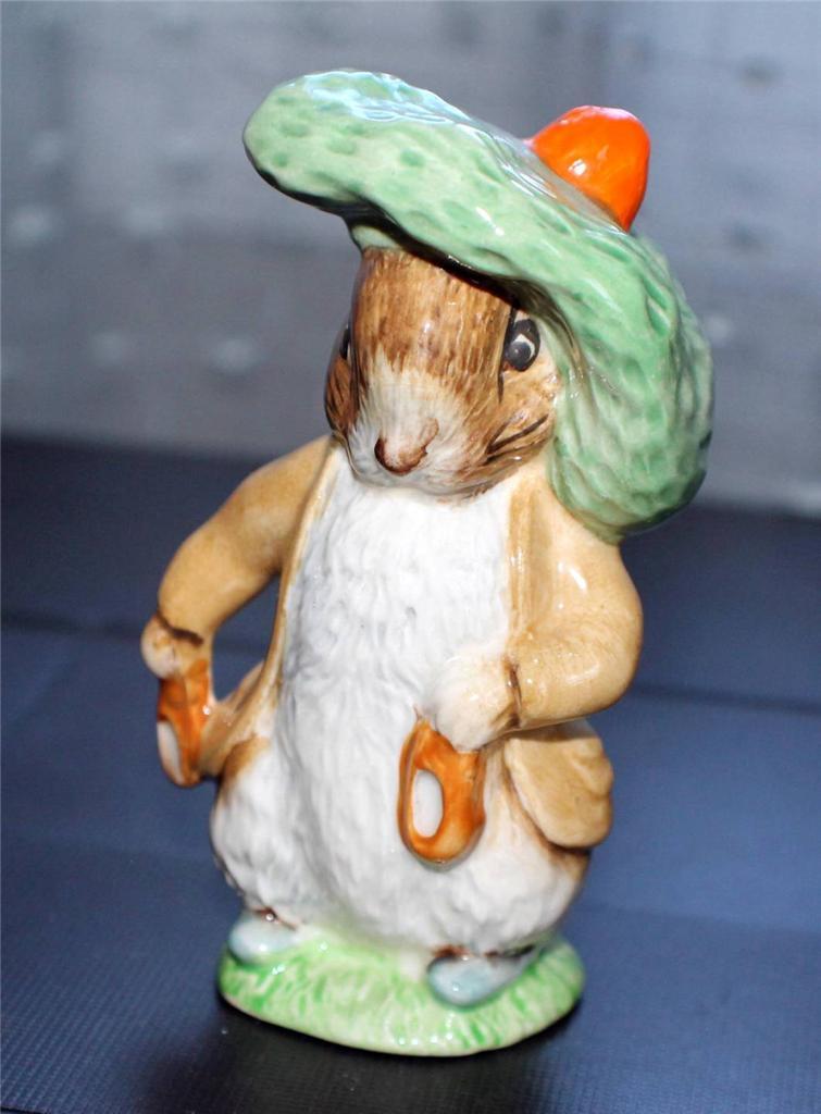 Vintage 1985 – 1988 BESWICK Beatrix Potter BENJAMIN BUNNY BP-3c Figurine