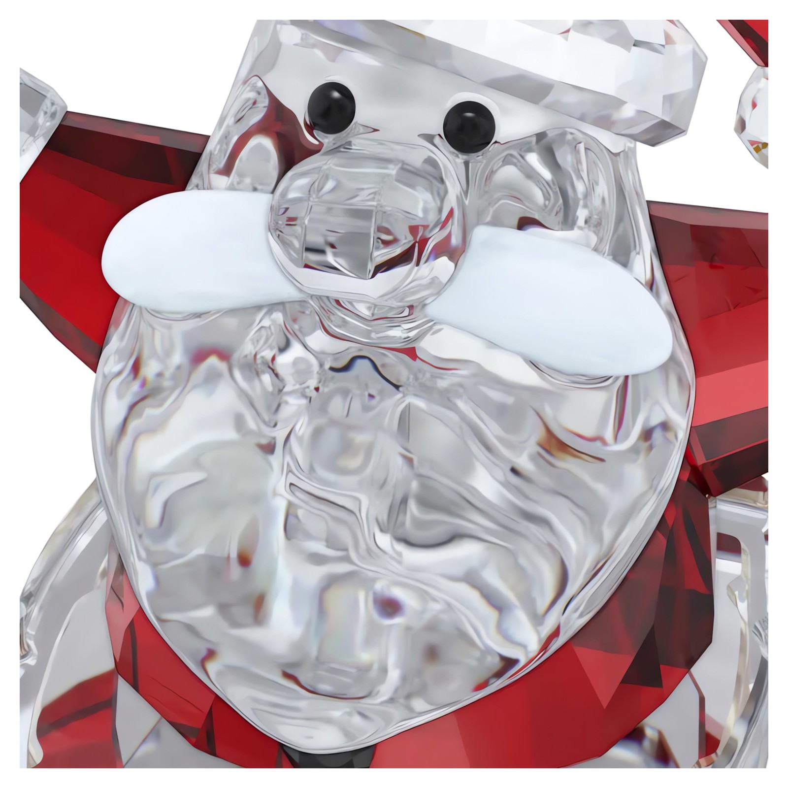 Swarovski Holiday Cheers Santa Claus and Chimney 5701507 Designer Edith Mair