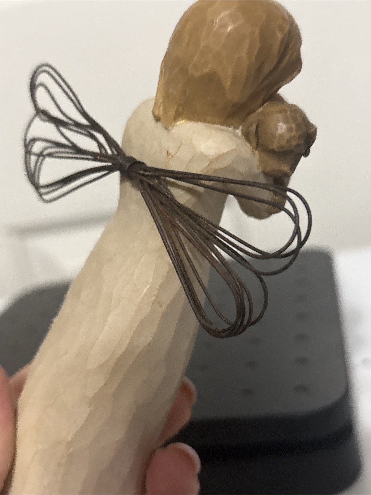 Willow Tree Angel of Friendship (26011) Girl Dog Puppy With Some Wear