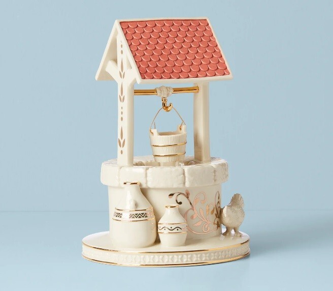 Lenox First Blessing Nativity Town Water Well NEW IN BOX