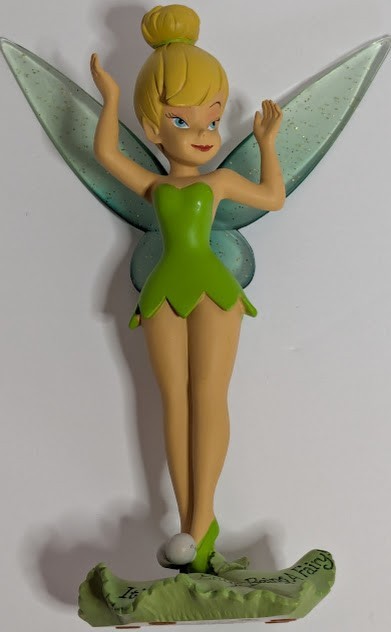 Bradford Disney Tinker Bell Figurine “It’s Not Easy Being a Fairy” 2008