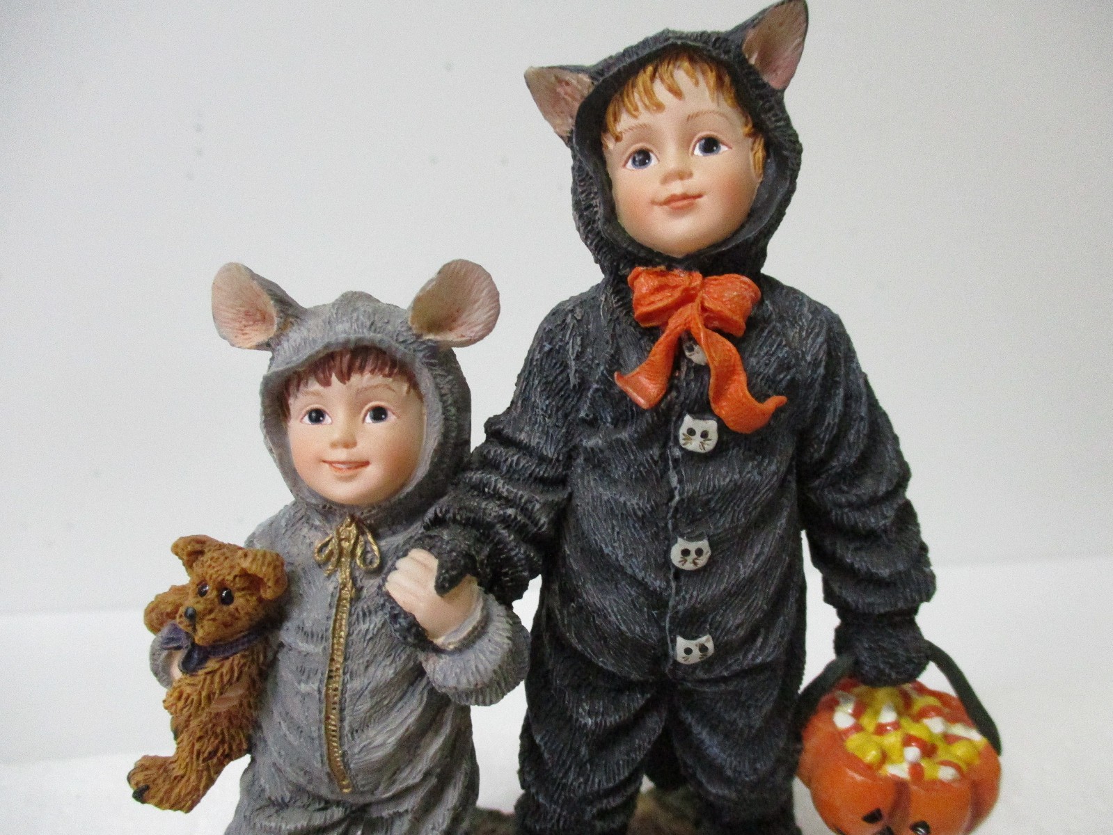 Boyds Yesterdays Child “Cathy & Miranda” #3585 ~ Halloween Trick or Treat ~ EUC