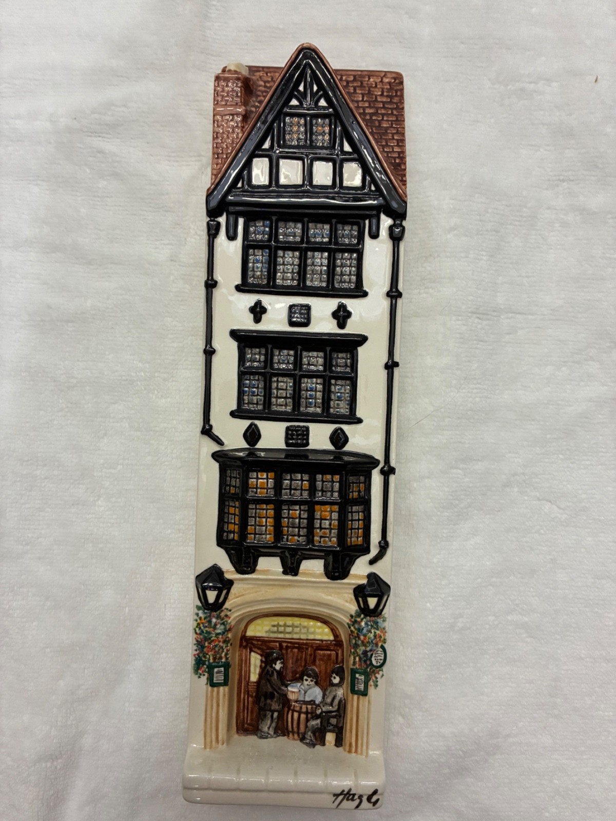 LONDON TAVERN Hazle Ceramics Nation Of Shop Keepers Made In England w/ BOX