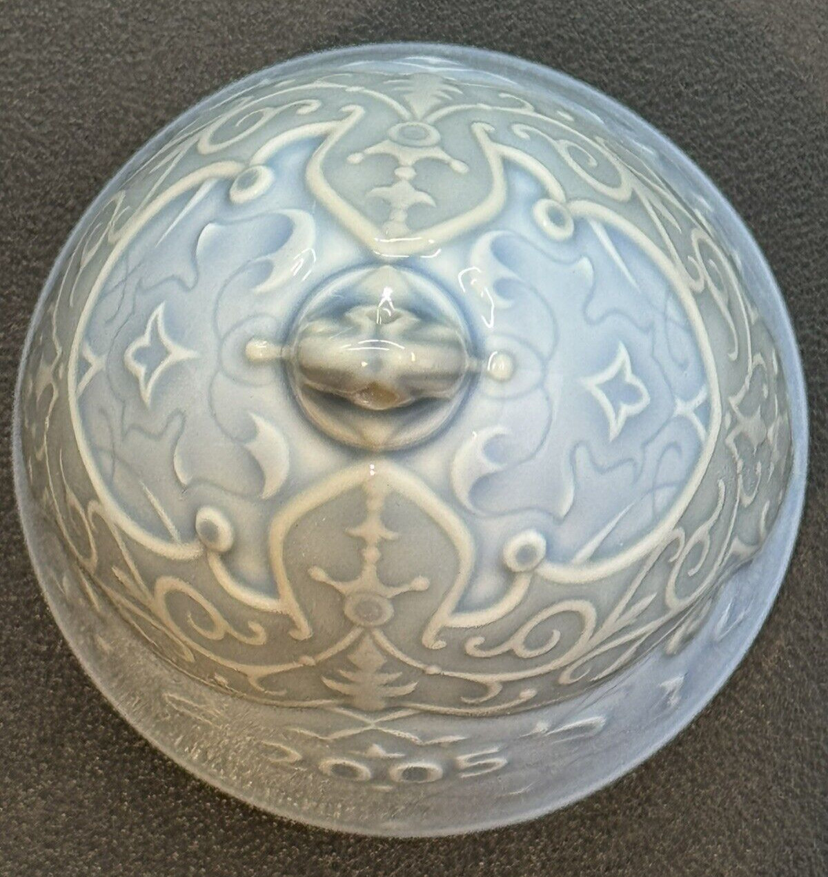 ✅ Lladró 8159; 2005 X-mas Bell; Porcelain Sculpted Bell; MINT In Original Box