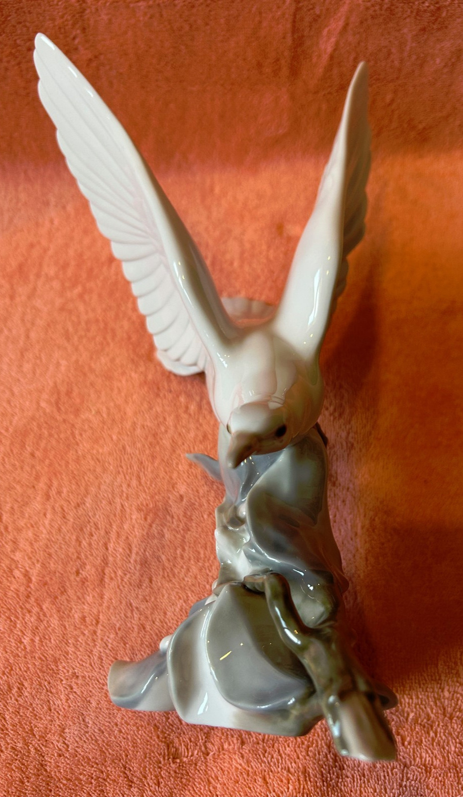 Lladro 4550 Turtle Dove Sculpture by Fulgencio Garcia Retired 1970’s Ships Free