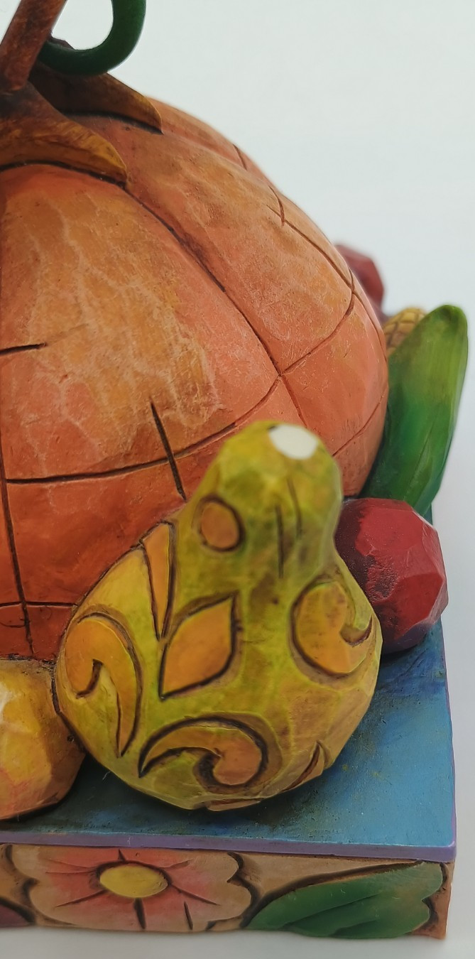 Vintage Jim Shore Tom a’ Plenty 4007979 Turkey Figurine Thanksgiving Harvest