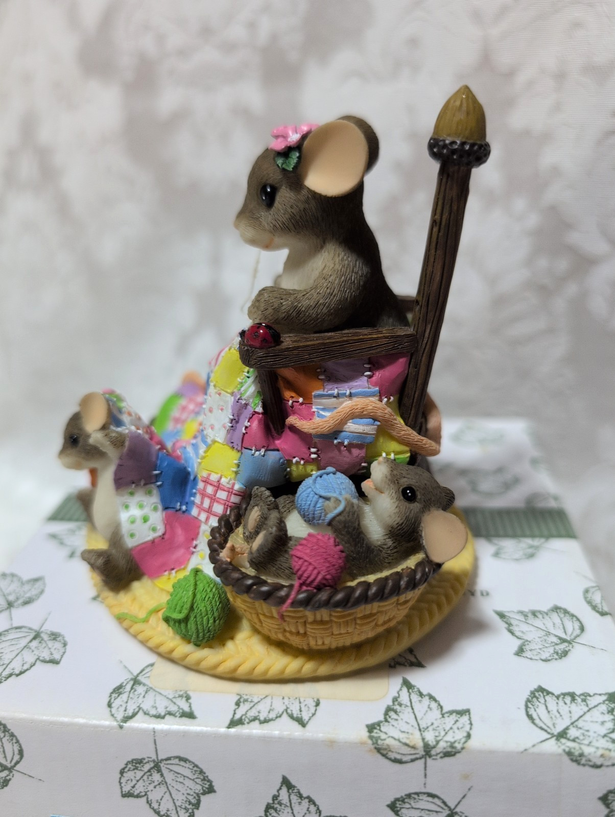 Fitz & Floyd Charming Tails HAPPINESS IS HOMEMADE #89/125