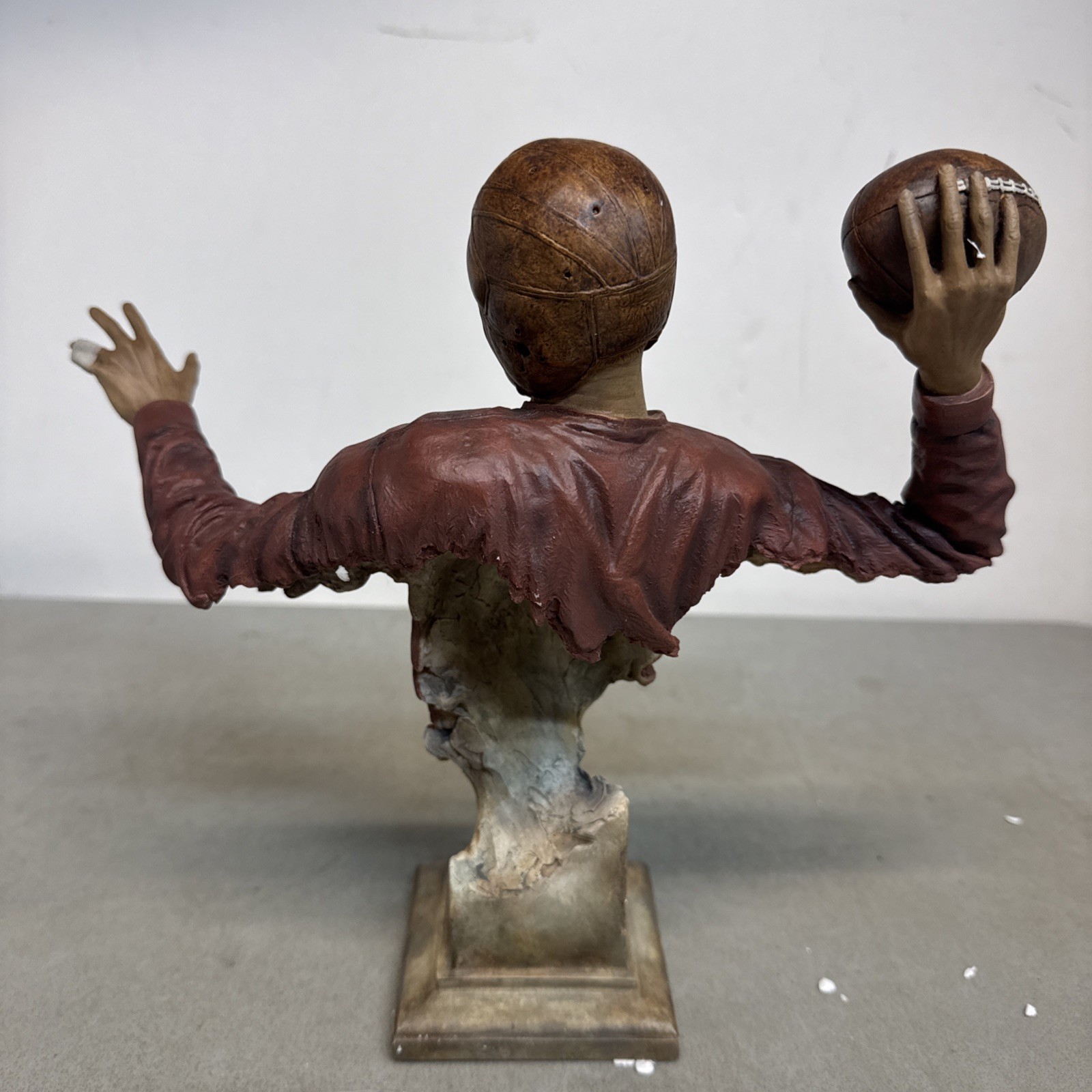 First & Goal Football Small Sculpture by Arich Harrison – Mill Creek Studios