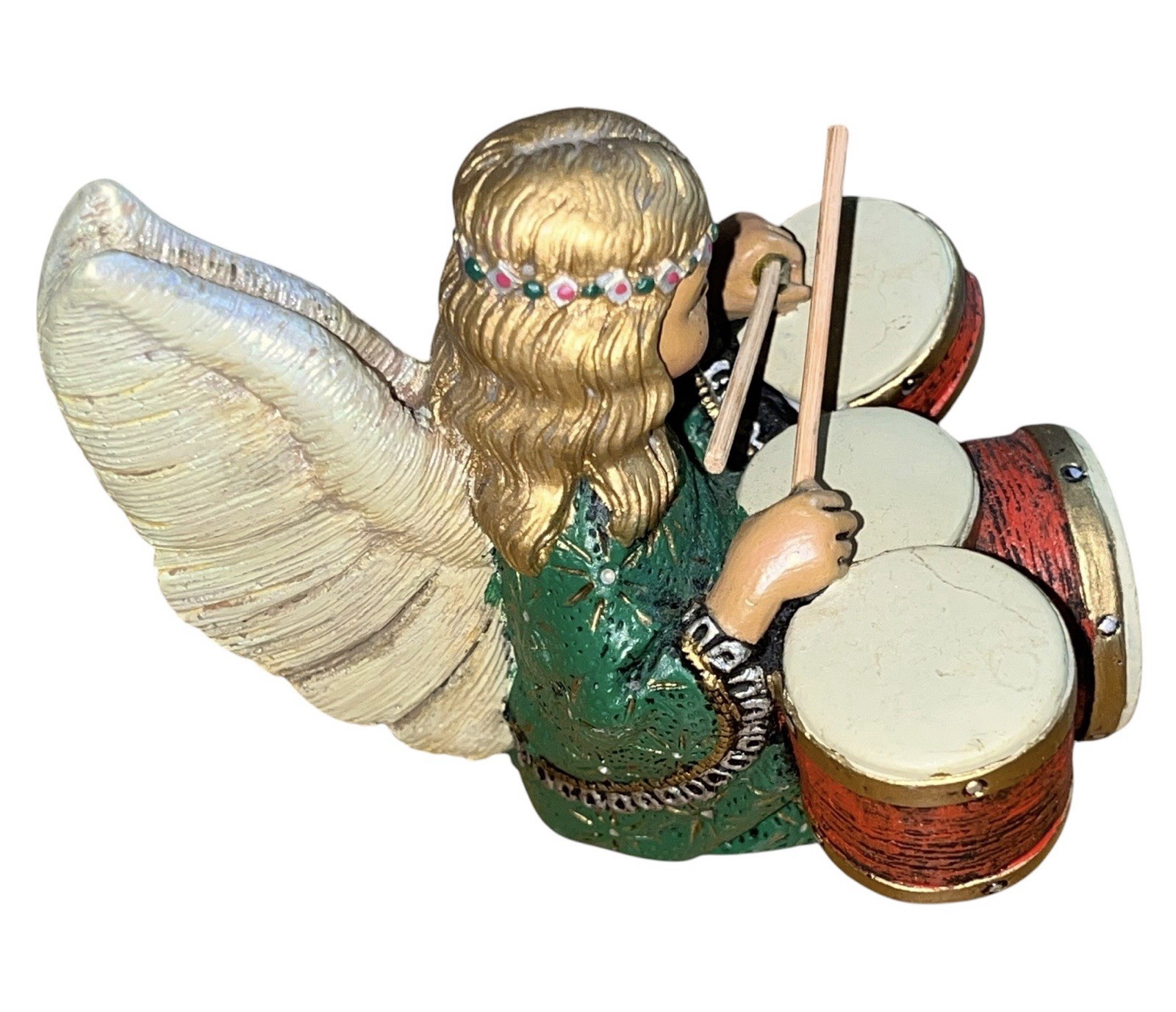 Vibtage 1996 Enesco Parastone Hippie Angel Band Figures (READ)