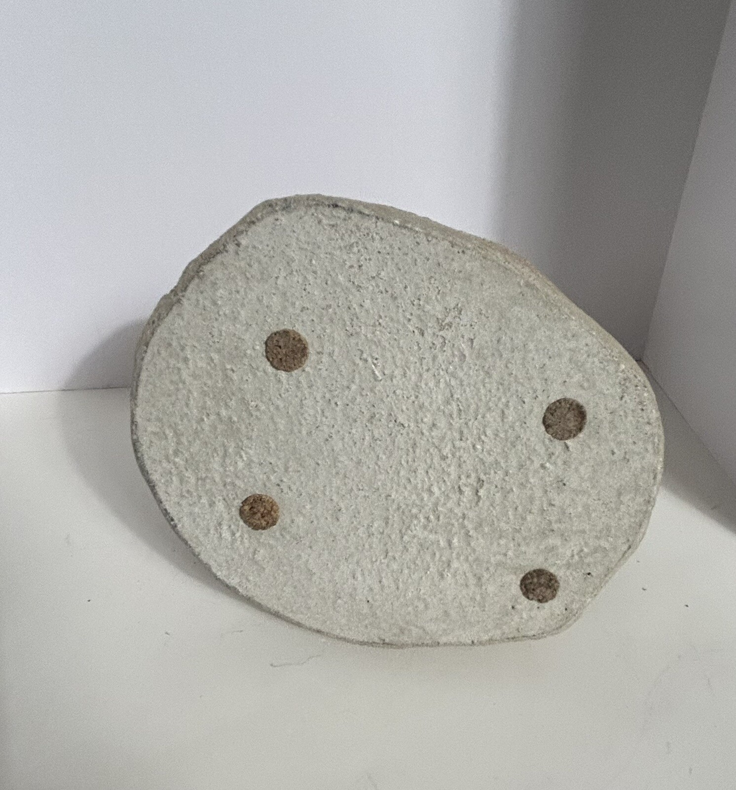 Carruth Hedgehog Lawn Sculpture Approximately 6” x 3” Heavy Signed , Dated 1998