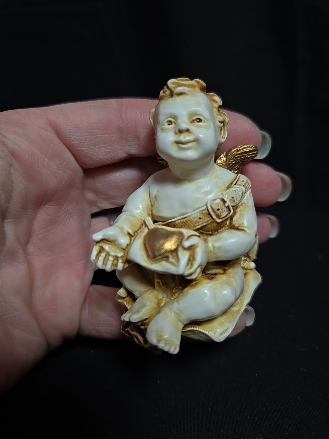 Harmony Kingdom Angelique GENTIL HOMME Boy Angel Trinket Box TA2