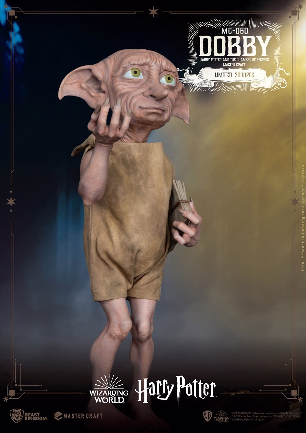 DOBBY Statues by Beast Kingdom harry potter limited edition rare