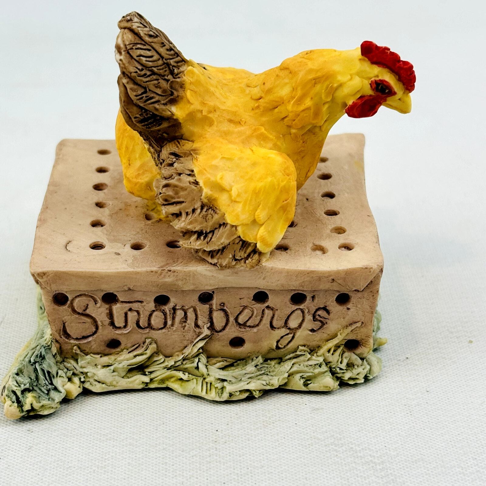 Mother Hen Lowell Davis Schmid RFD America Figurine 225292 Baby Chicks Broody