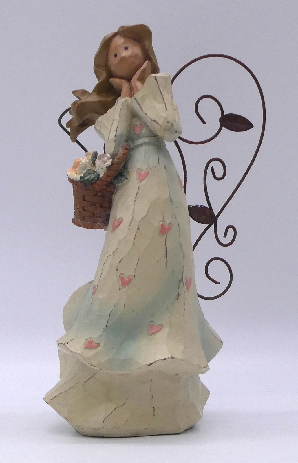 Roman ANGEL ACCENTS MONDAY’S CHILD Fair of Face 49321 Resin Figurine-Ships FREE