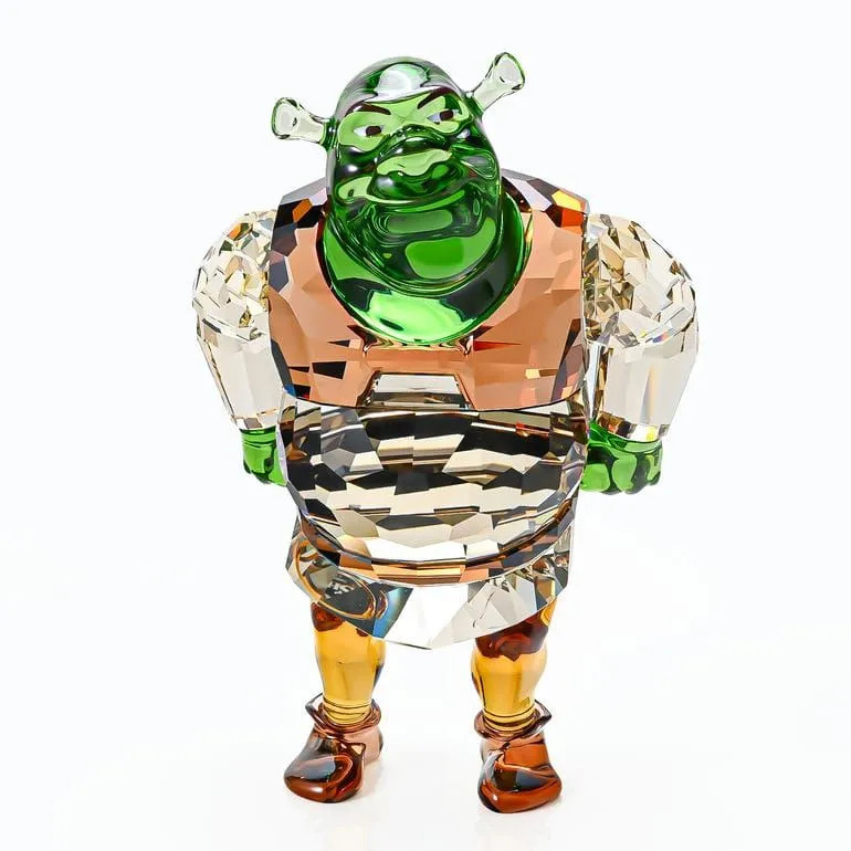 Swarovski Shrek DreamWorks Crystal Figurine 5720462 658 Facets New Model Boxed