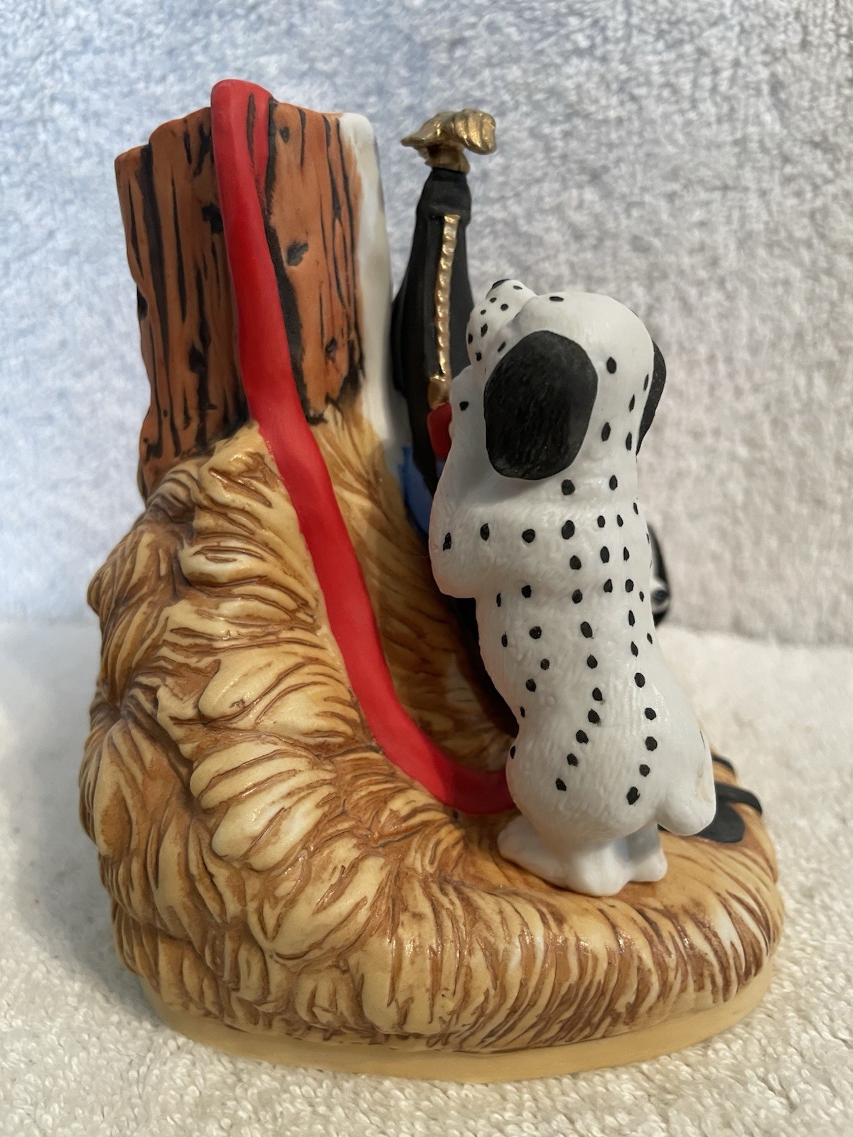 Anheuser Busch Special Edition “Horseplay” Figurine (Dalmatian Puppies At Play)