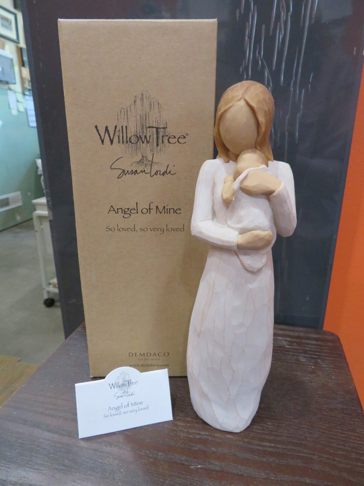 WILLOW TREE ANGEL OF MINE FIGURINE BY SUSAN LORDI # 26124 NEW IN BOX-FREE SHIP