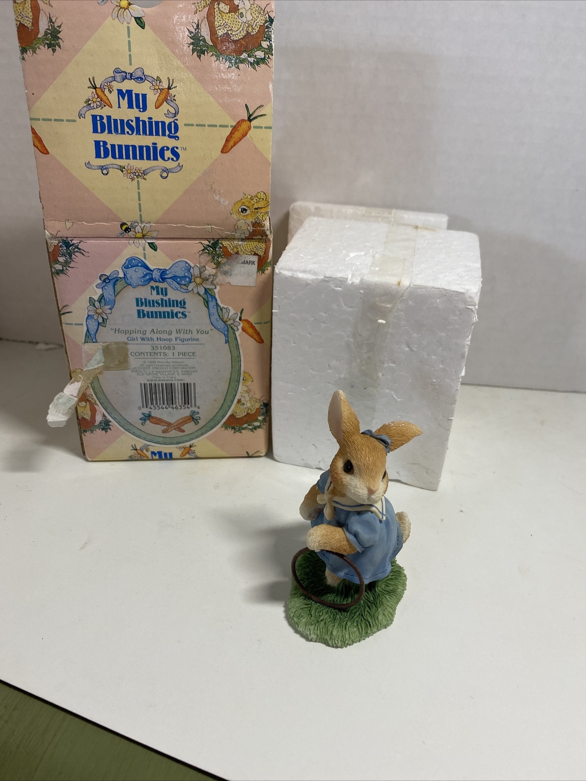 My Blushing Bunnies Hopping Along With You enesco With Box 351083