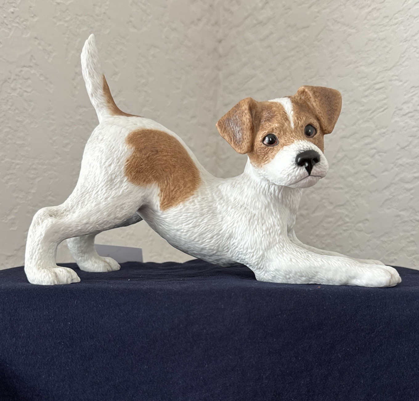 Vtg Lenox Jack Russell Terrier Puppy Figurine Collection Porcelain 2001 Limited