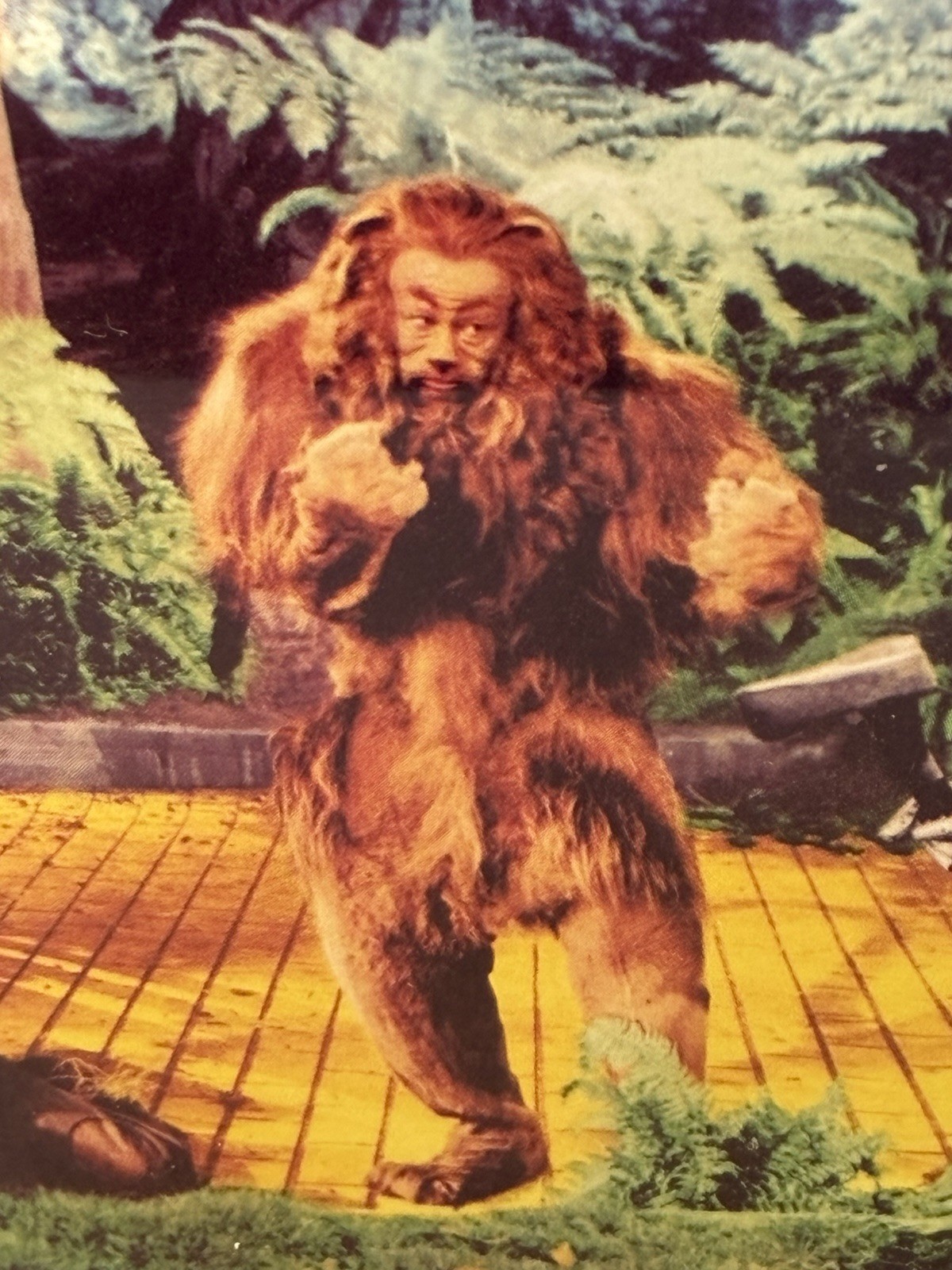 Vintage Bradford Exchange WIZARD OF OZ Cowardly Lion King Of The Forest Box COA