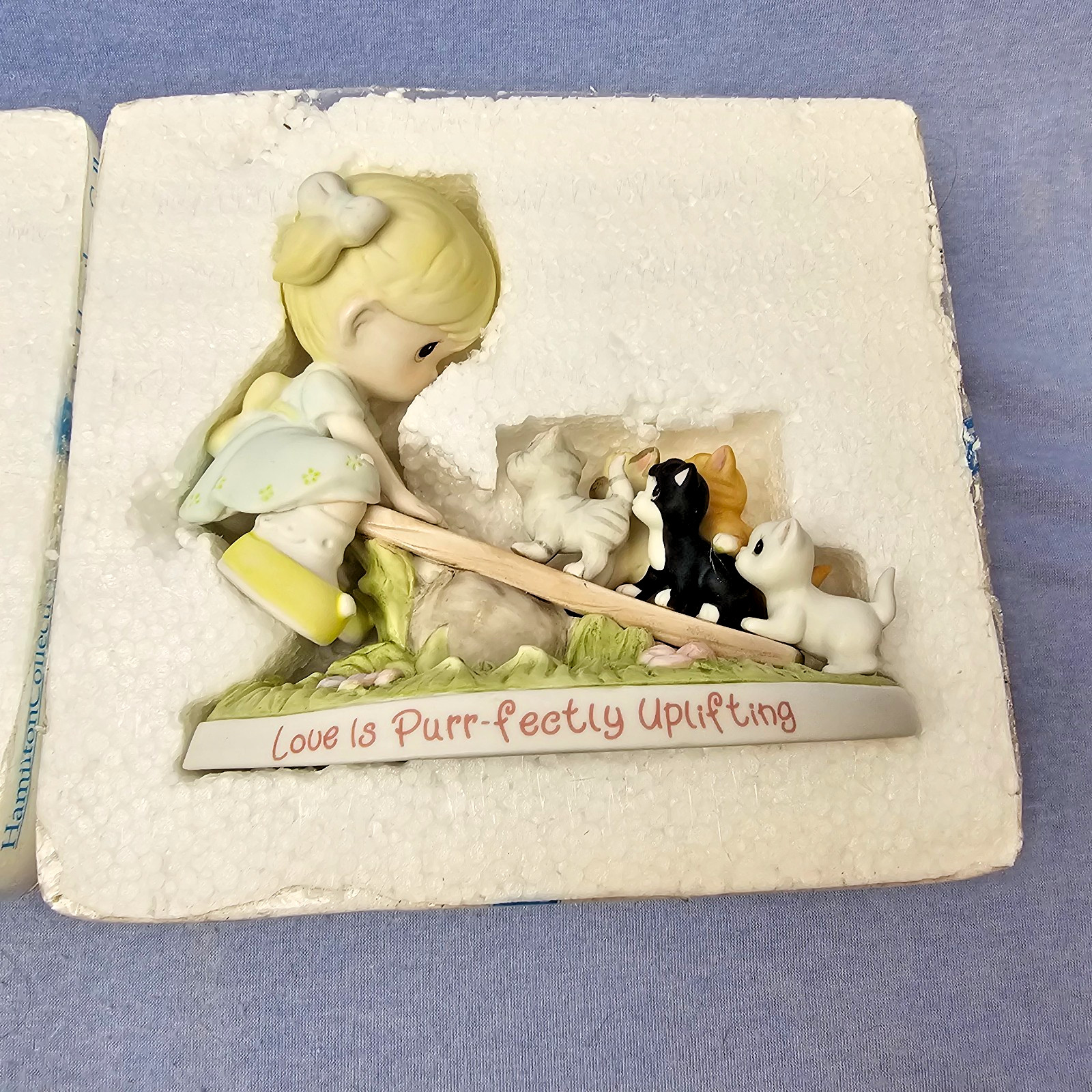 RARE! Precious Moments “Love is Purr-fectly Uplifting” 2014 ASPCA #A0465 Kittens