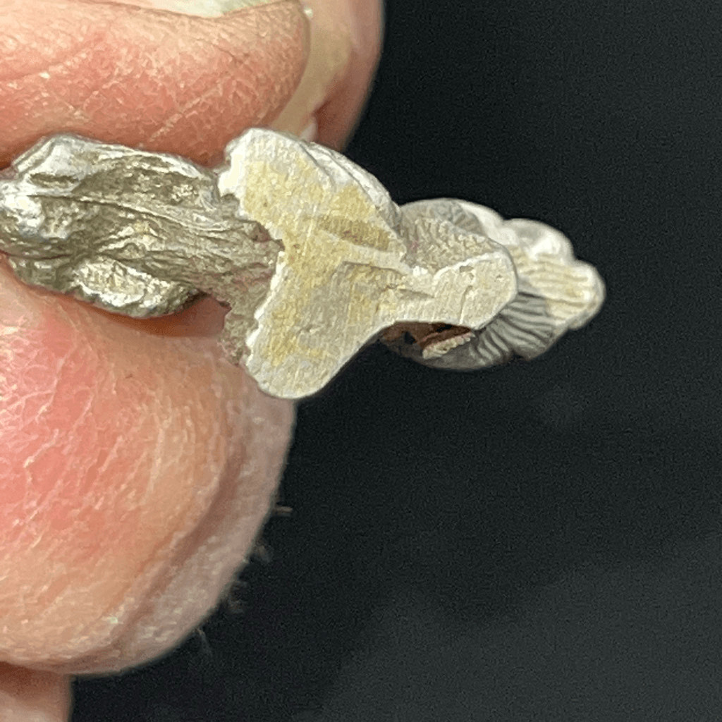 Vintage Pewter Begging Squirrel With Nut Miniature Figurine Collectible Outdoors