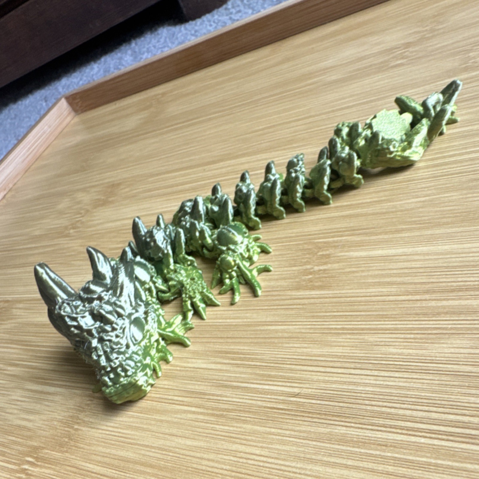 3D Printed Green Dragon