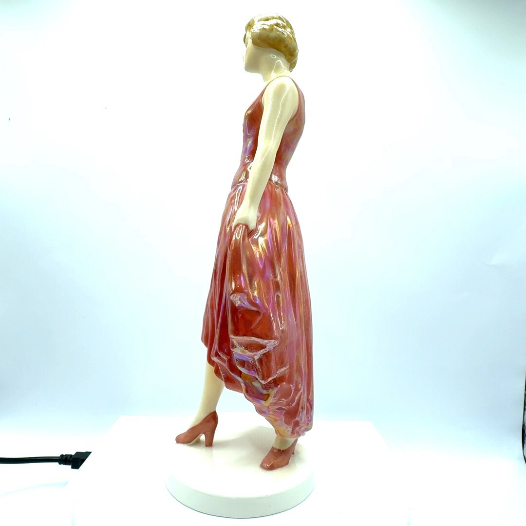 Goebel Lady in Red Dress 2 of 4 – General Federation of Women’s Club Figurine