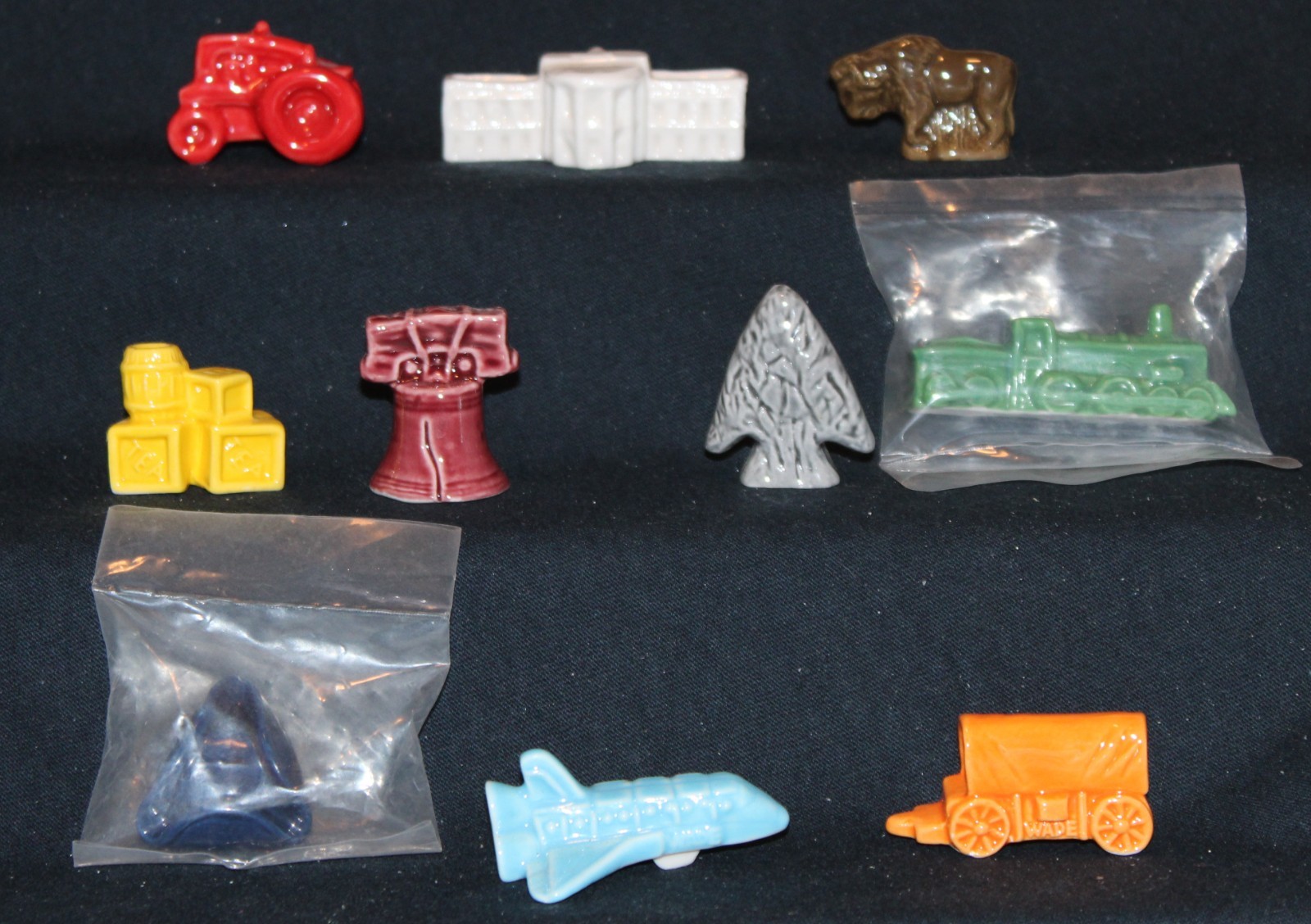 Wade Red Rose Tea Heritage Series Complete Set of 10 Figurines