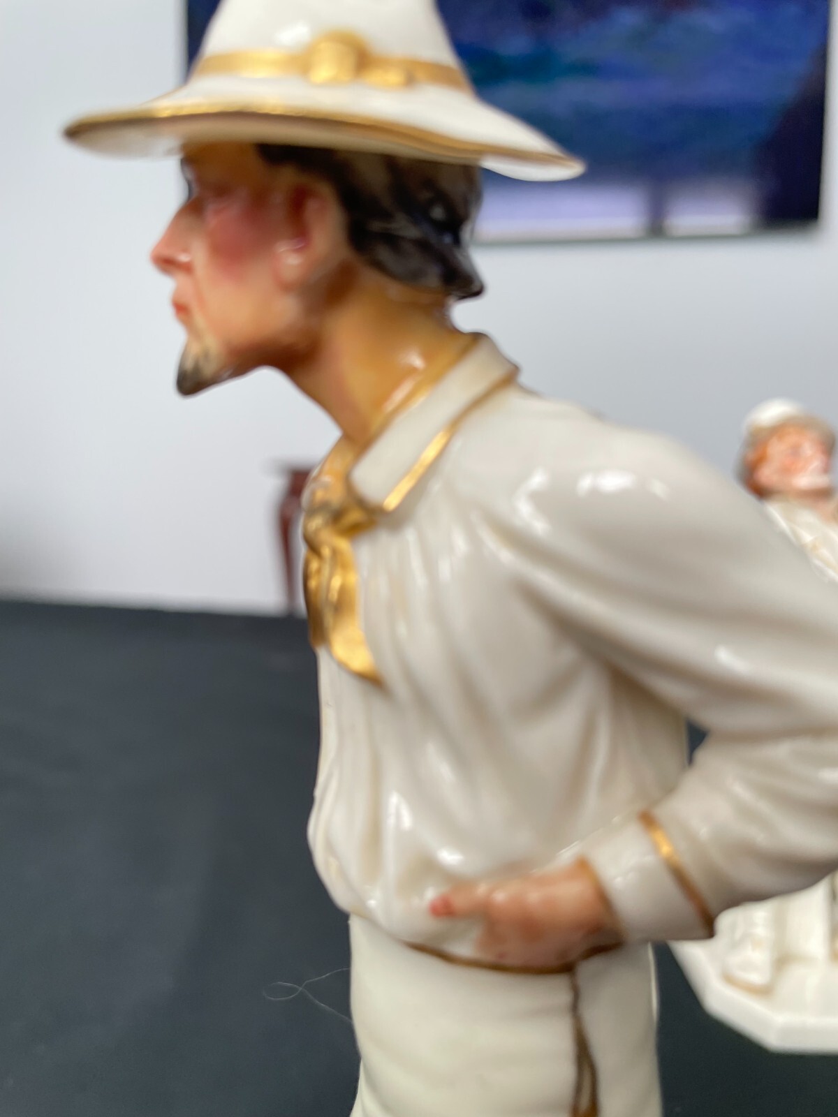 Royal Worcester Countries Around The World by Hadley, The Yankee #835, c1882